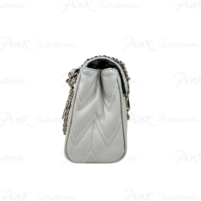 -GUESS Eda Flap Shoulder Bag HWQG9505200 TAU Taupe