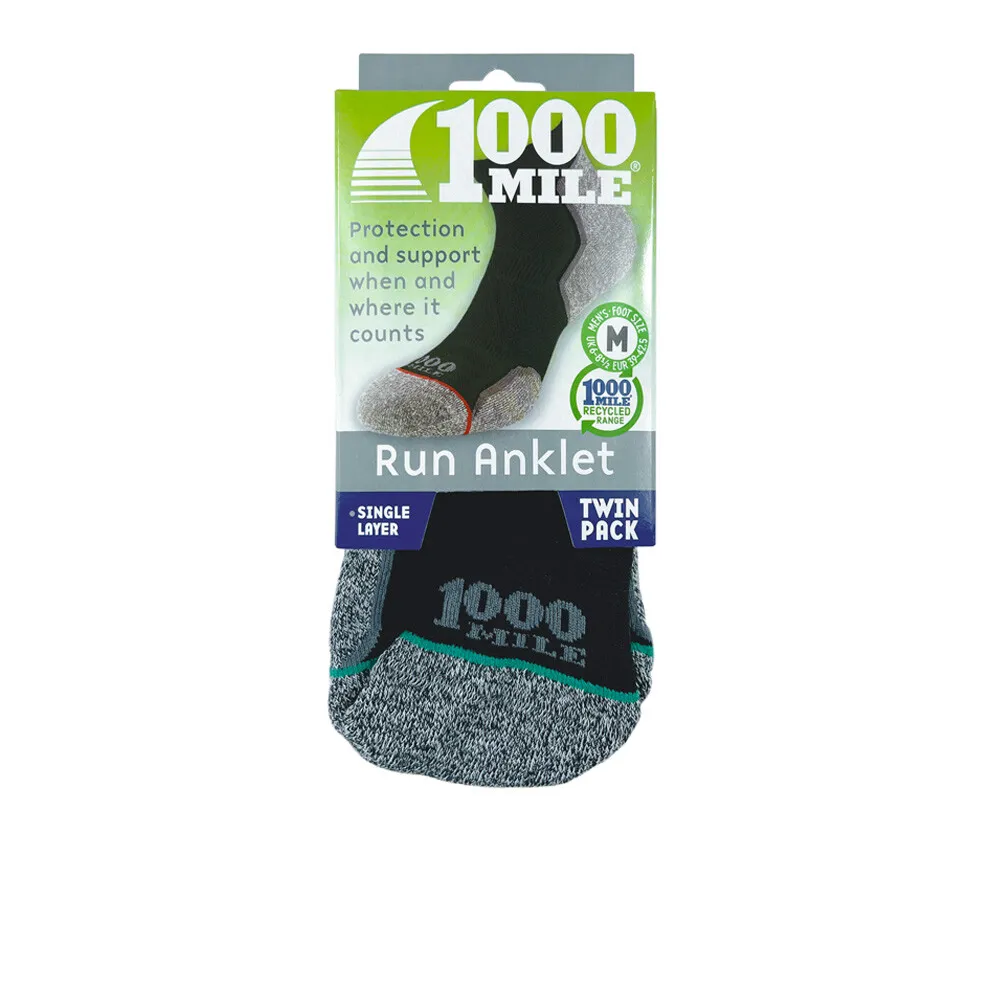 1000 Mile Run cavigliera per donna (confezione doppia) - SS24