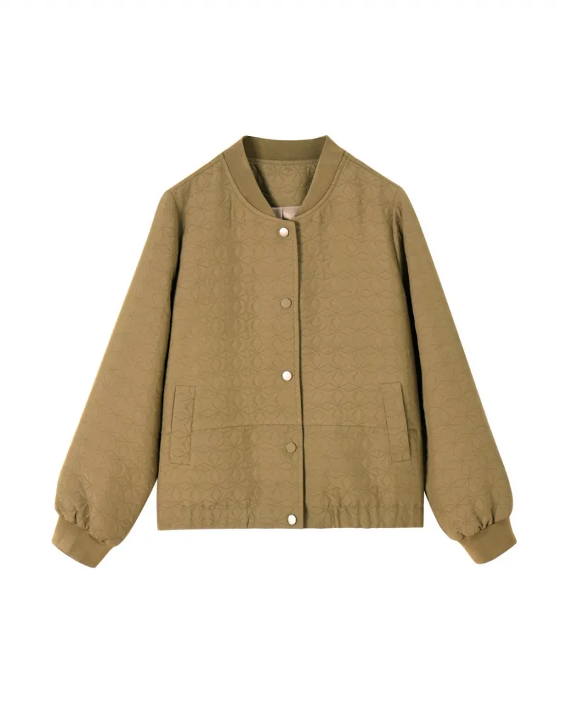 23 Autunno Nuovo modello trapuntato Filo fresco ed elegante Giacca temperamento casual Corto Piccolo uomo Uniforme da baseball 2