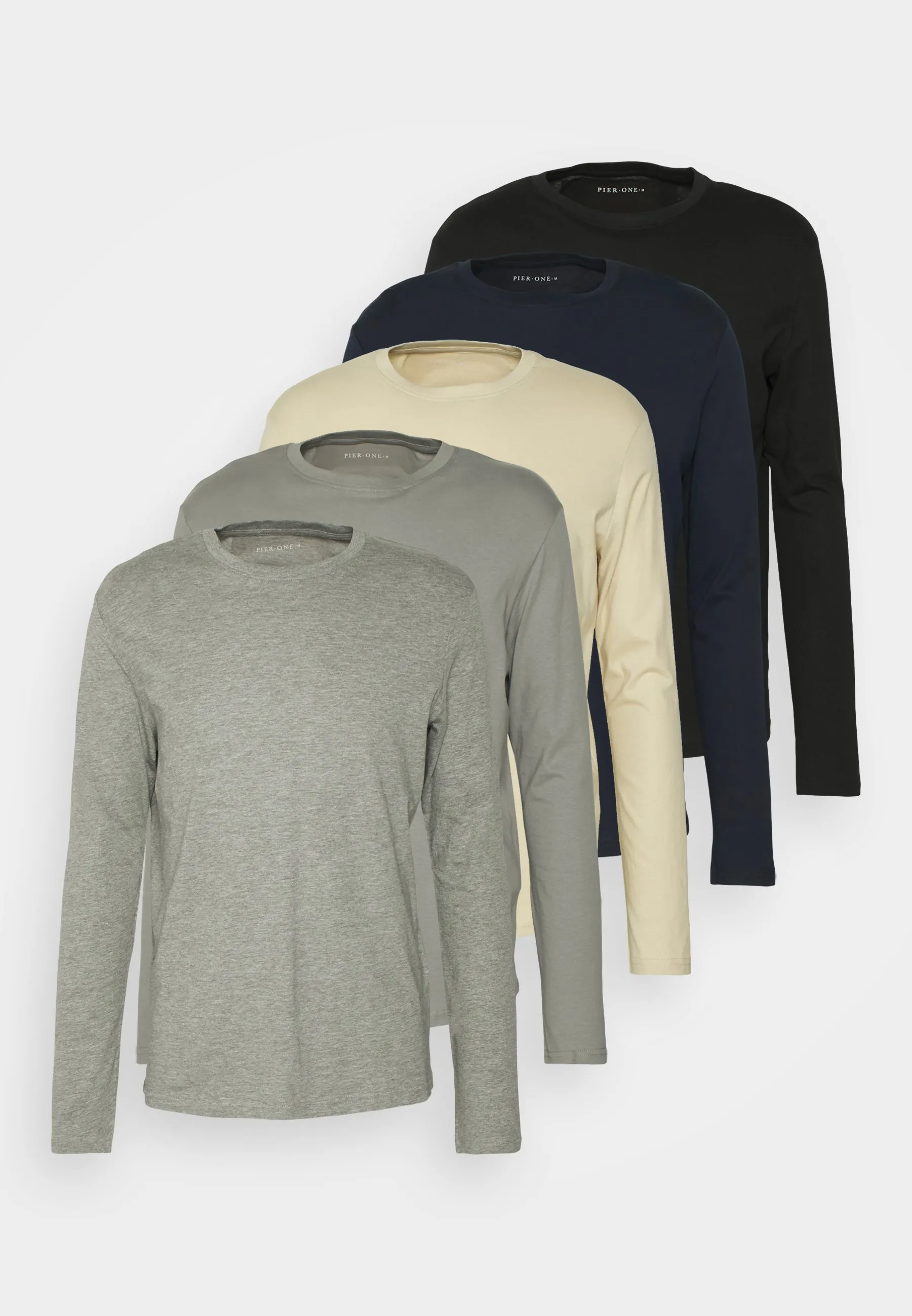 5 PACK - Maglietta a manica lunga