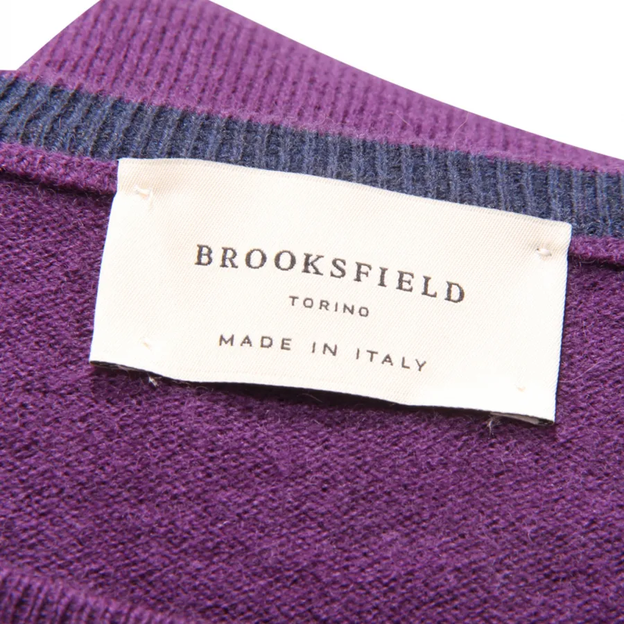 8618AV MAGLIONE UOMO BROOKSFIELD MAN WOOL SWEATER