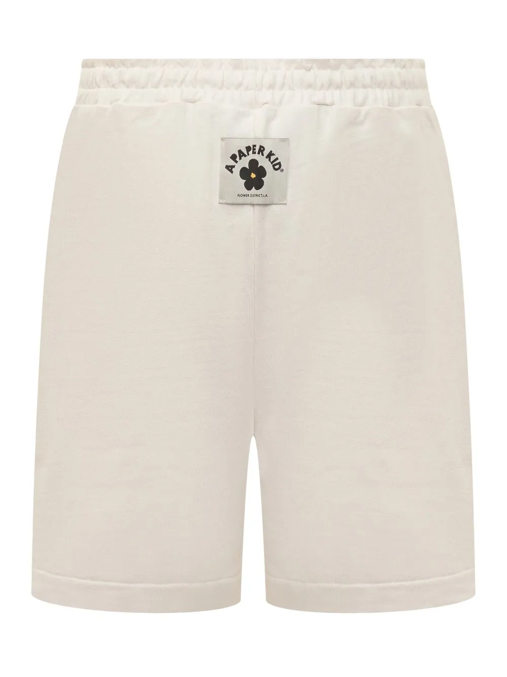 A PAPER KID Pantaloni Corti in Felpa con Pinces 