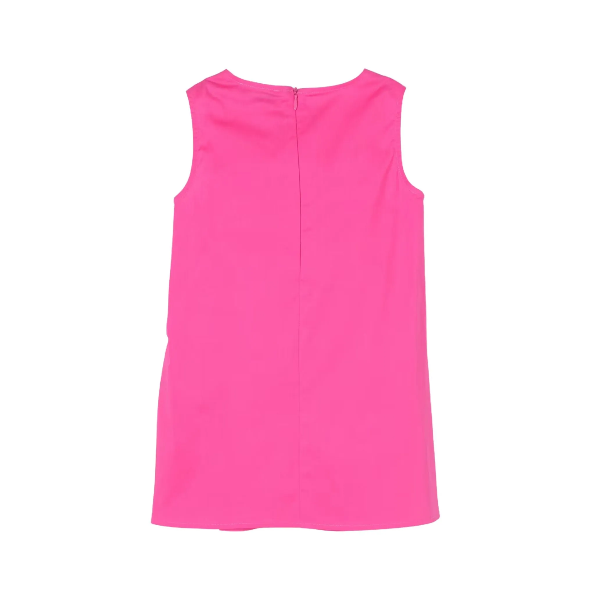 Abito Bambina Fucsia con fiocco