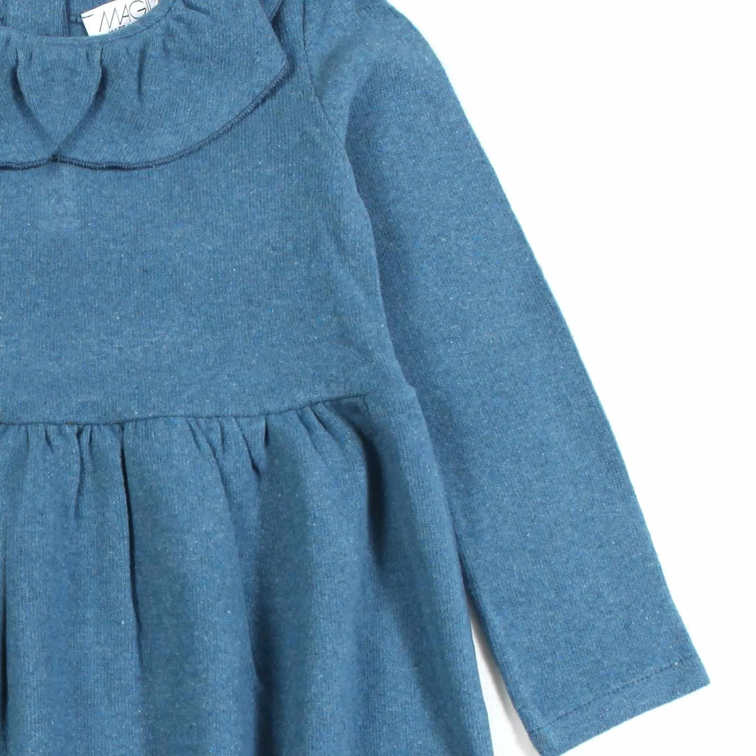 Abito Blu Petrolio Bambina