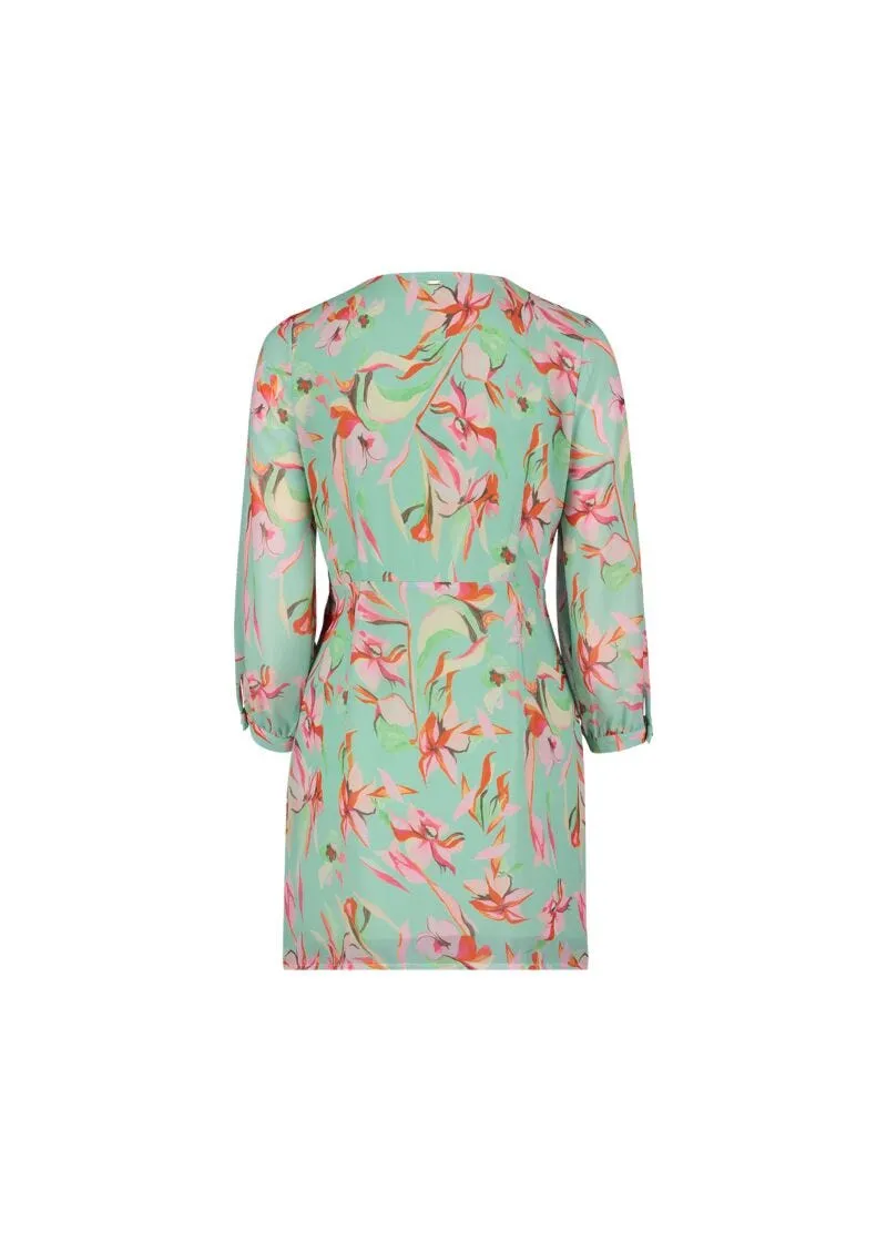 Abito in georgette stampata