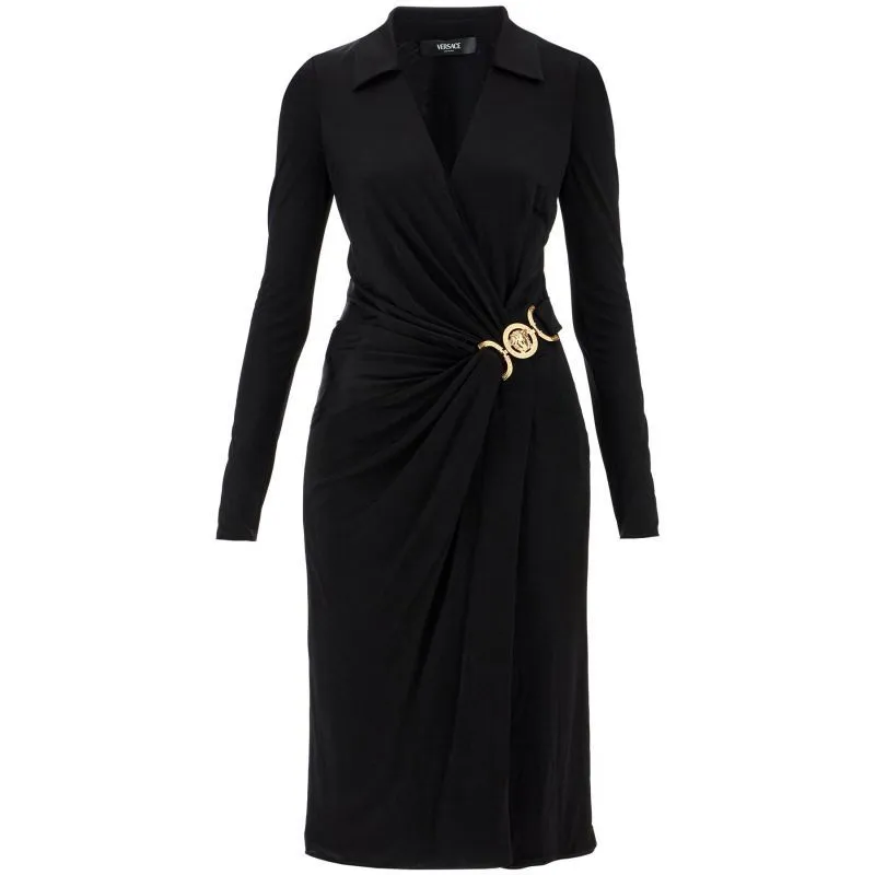 Abito in jersey drappeggiato