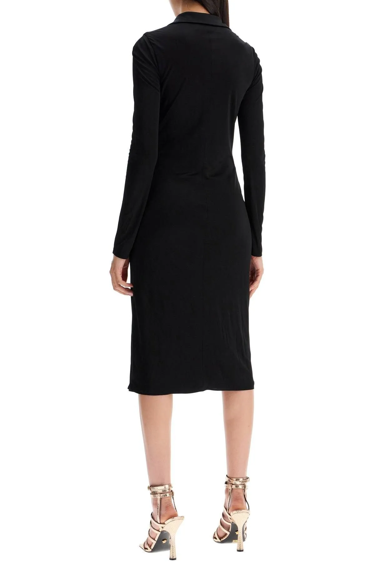 Abito in jersey drappeggiato
