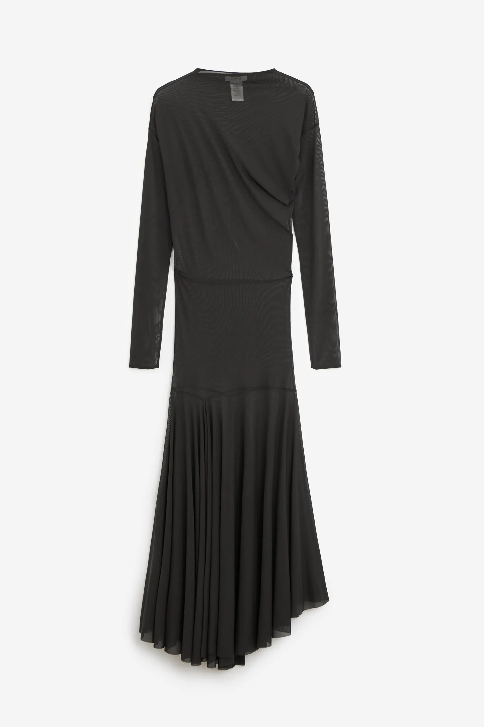 Abito TRANSPARENT DRESS in cotone marrone