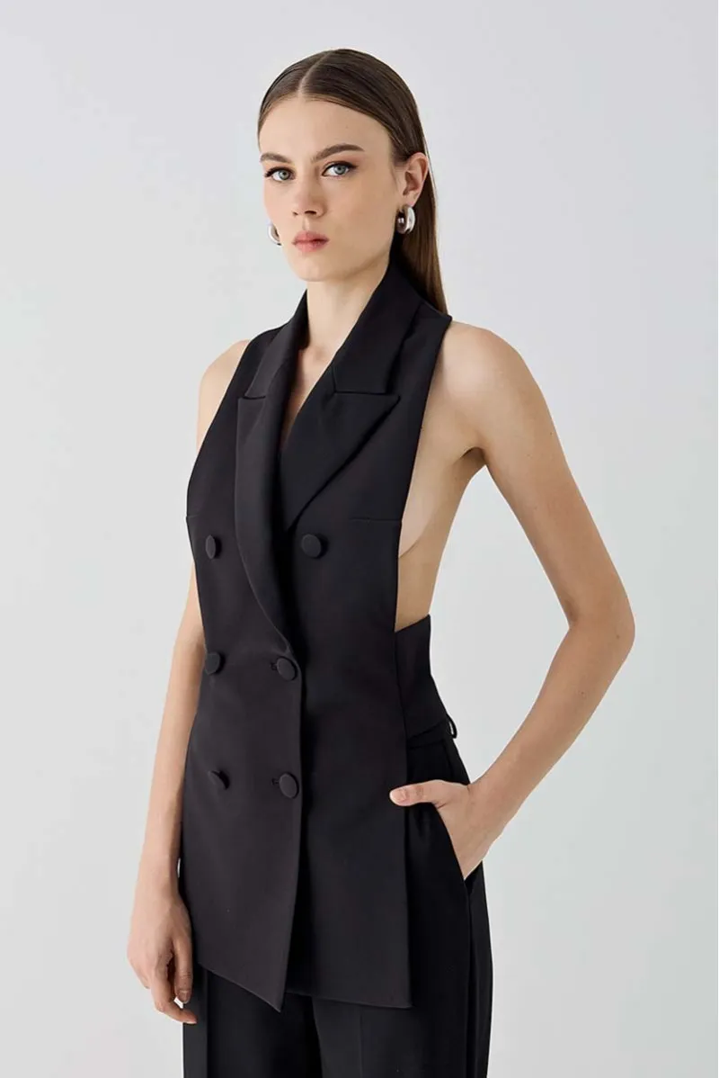 ACCESS FASHION GILET BOTTONI CASUAL