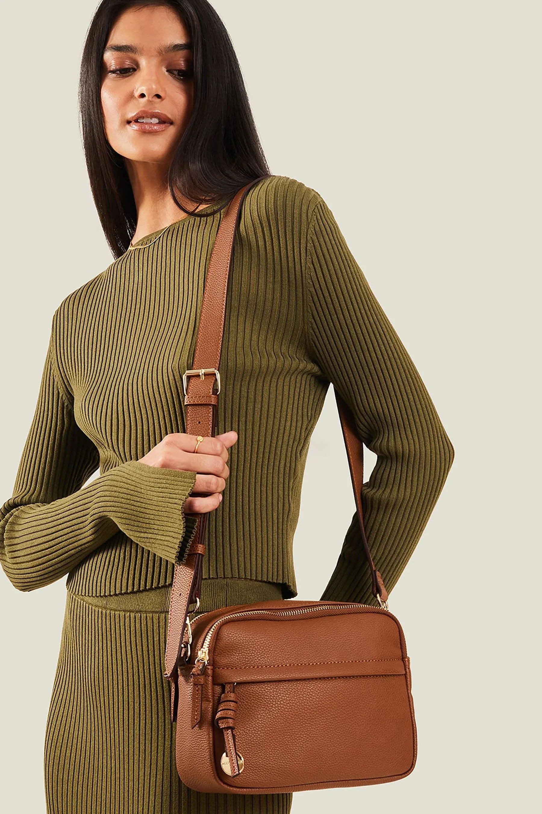 Accessorize - Borsa per fotocamera a tracolla