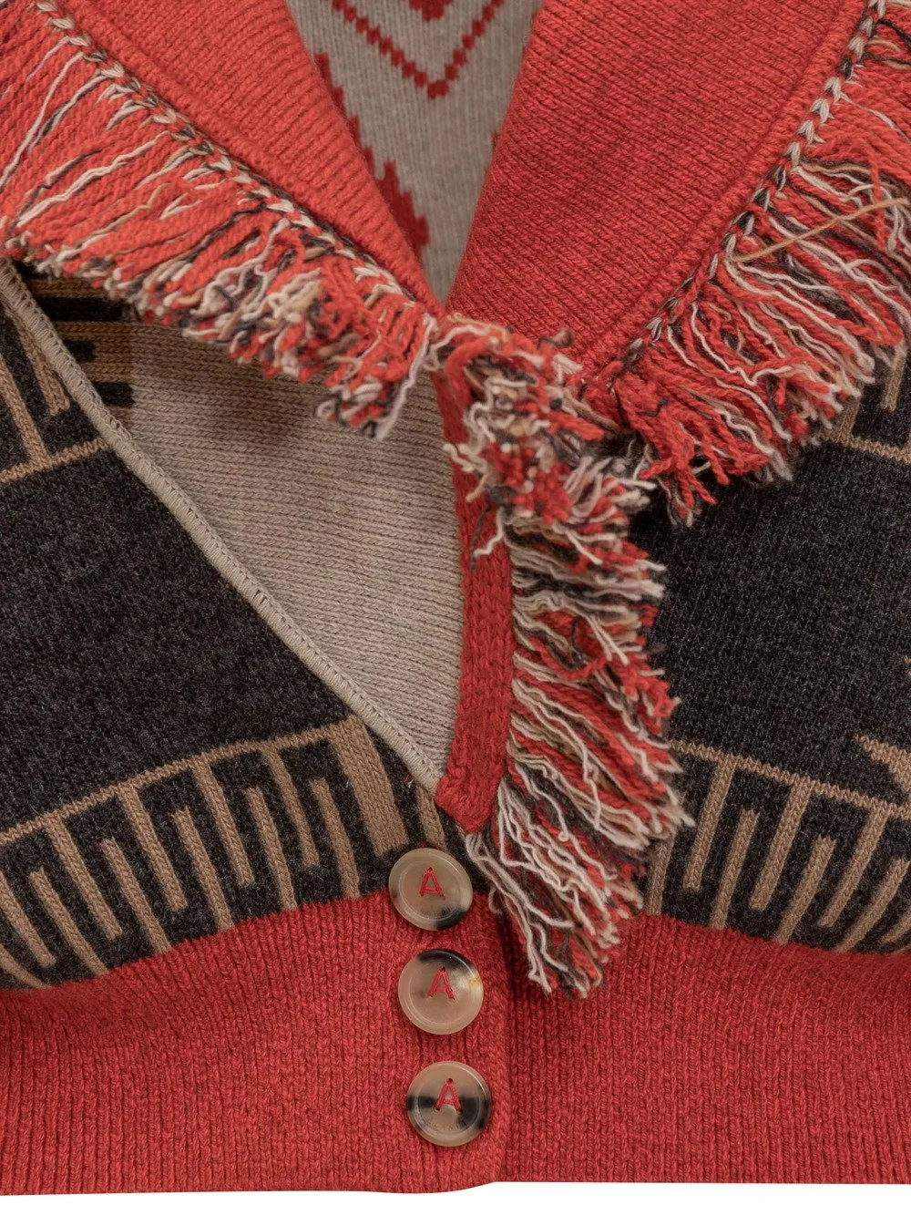 ALANUI Cardigan Icon Jacquard 