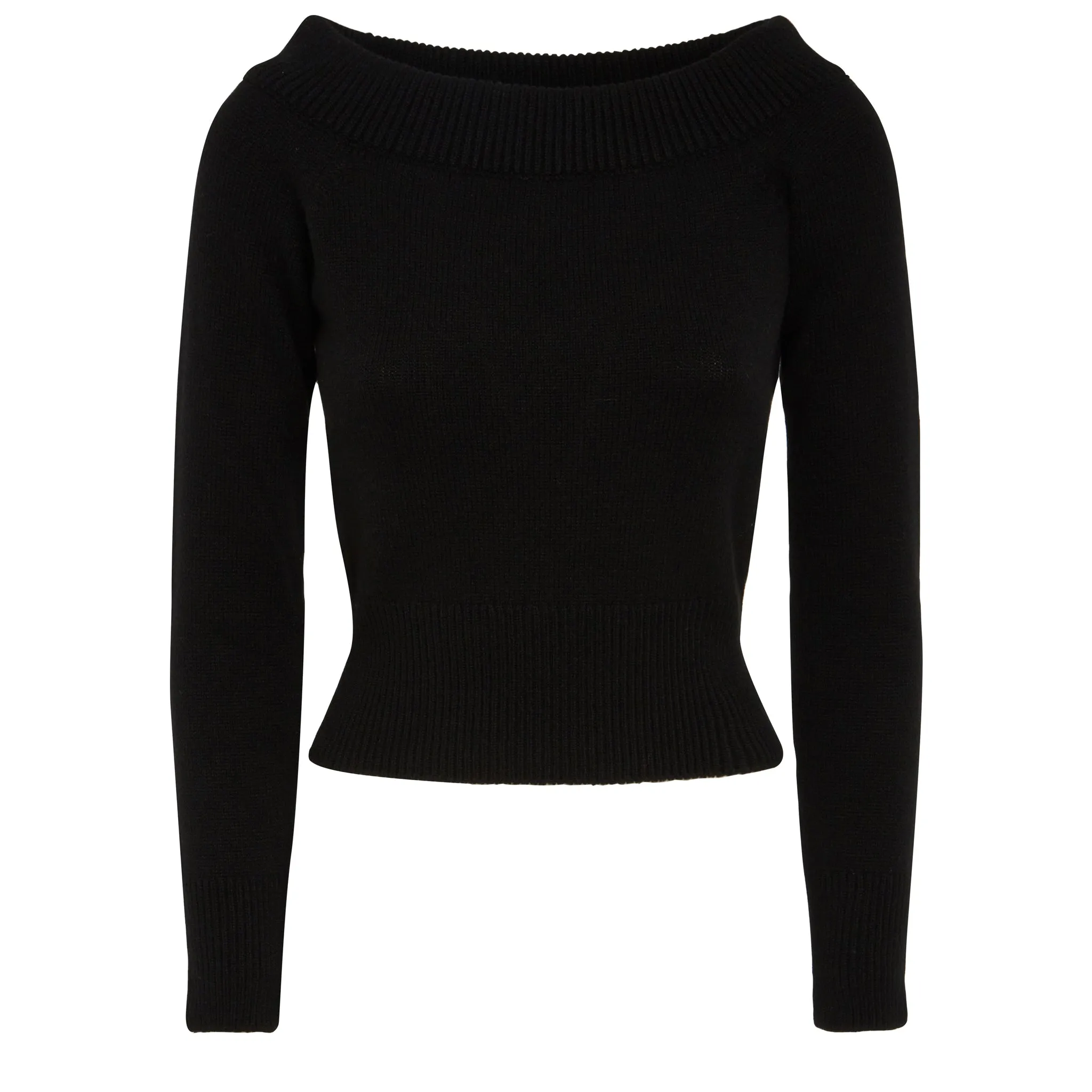 ALEXANDER MCQUEEN  Maglione in lana nero
