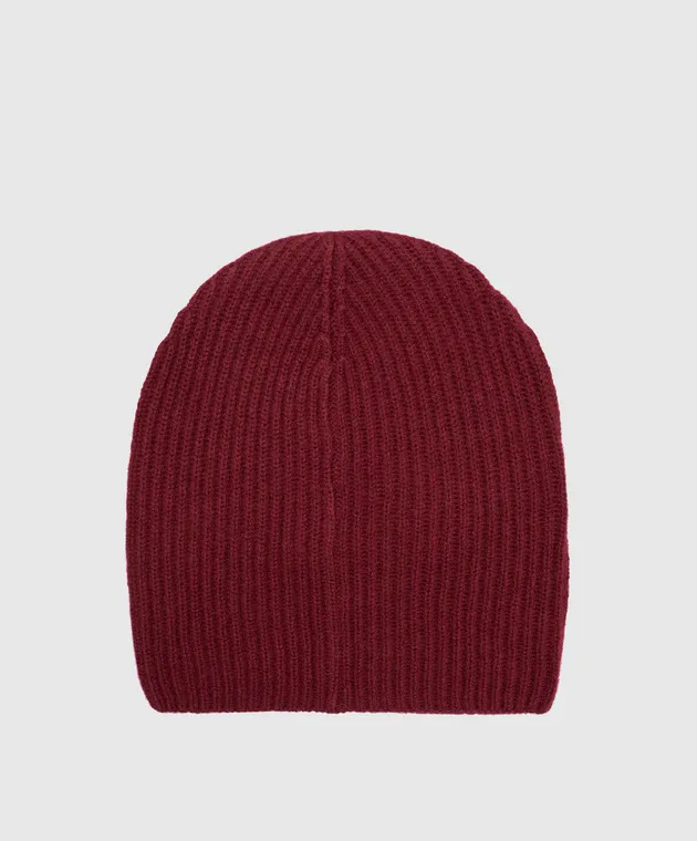 Allude Cappello in cashmere bordeaux 24511244