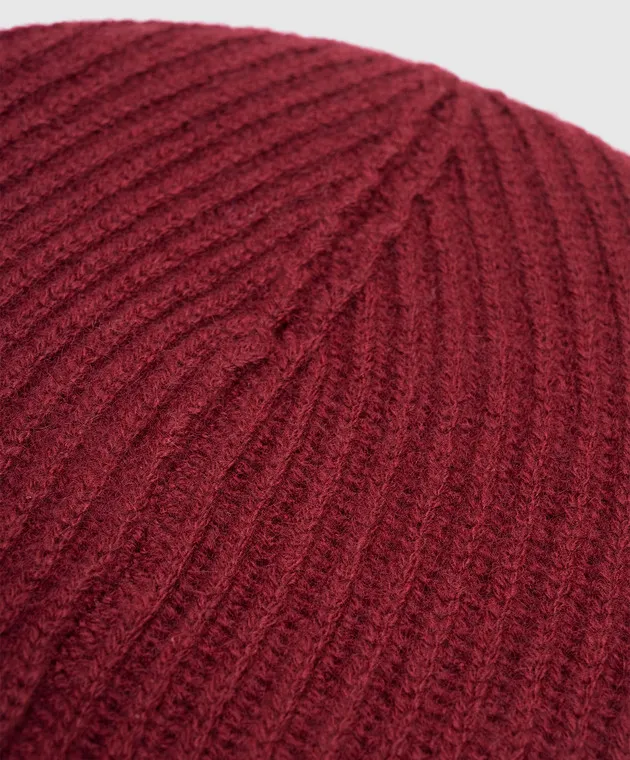 Allude Cappello in cashmere bordeaux 24511244