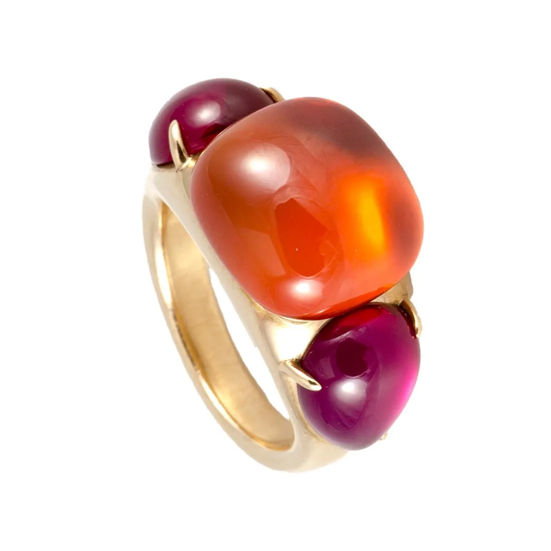 ANELLO IN ORO ROSA ROUGE PASSION MIS 13