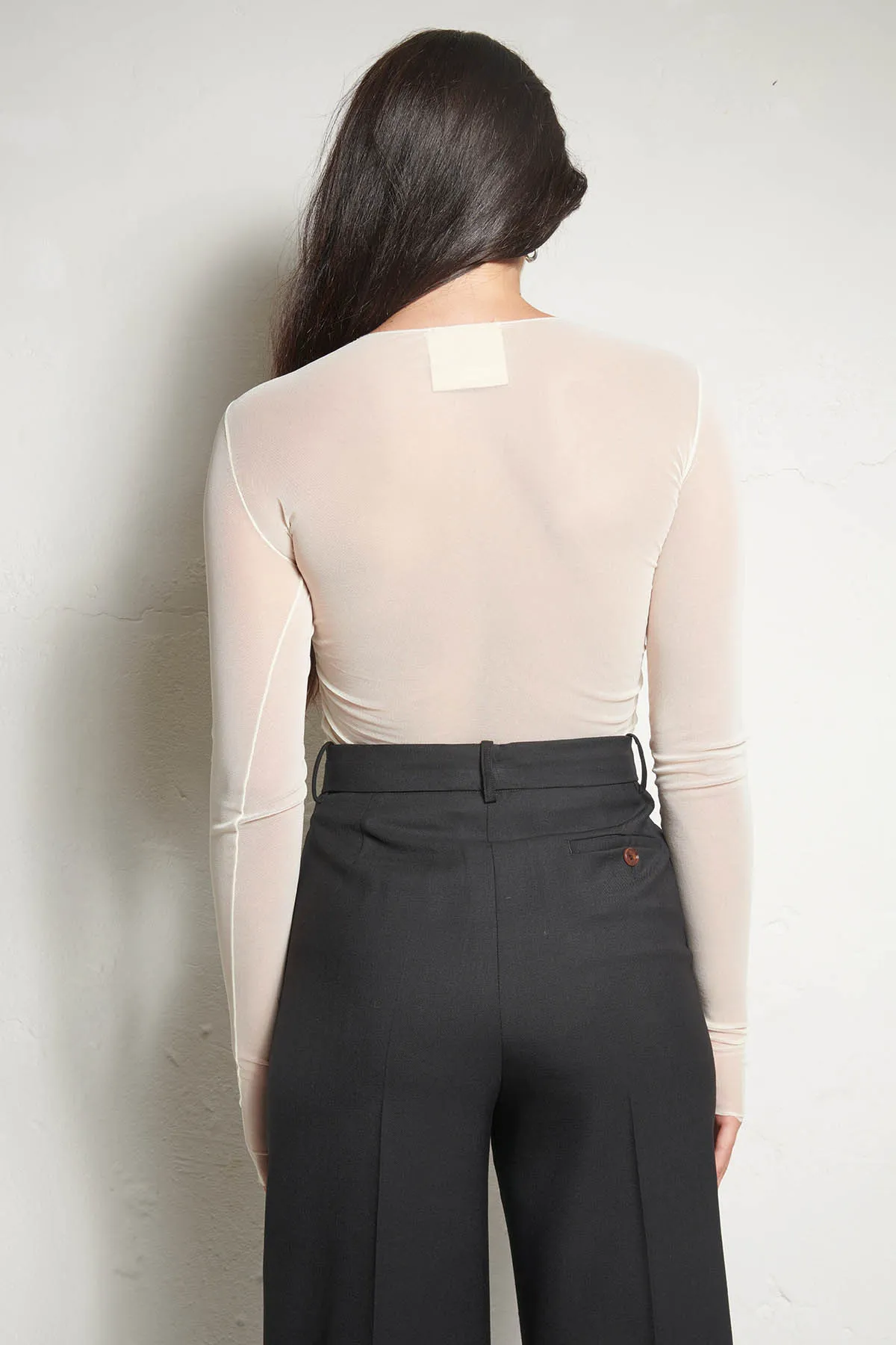 ANIYE BY T-Shirt NANCY in tulle con strass