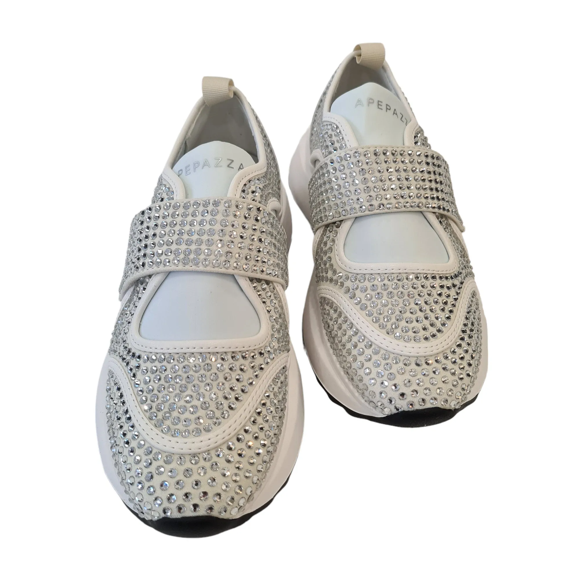 Apepazza Sneakers Donna Bianca-Cristallo Rif.714