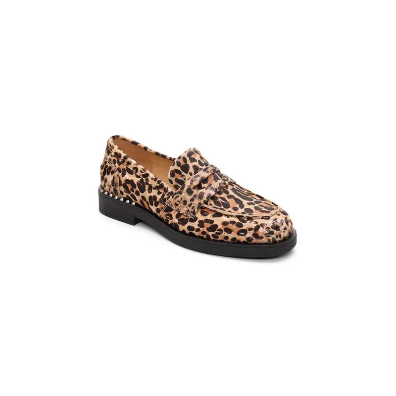 ASH - Mocassini Winona Animalier - Brown