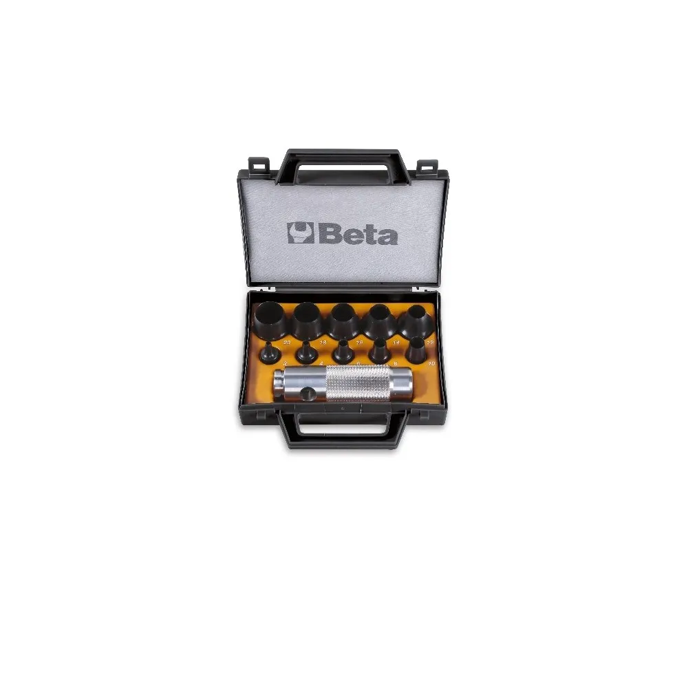 Assortimento di 10 fustelle da 3 a 20 mm e 1 accessorio - Beta 1105/C10T