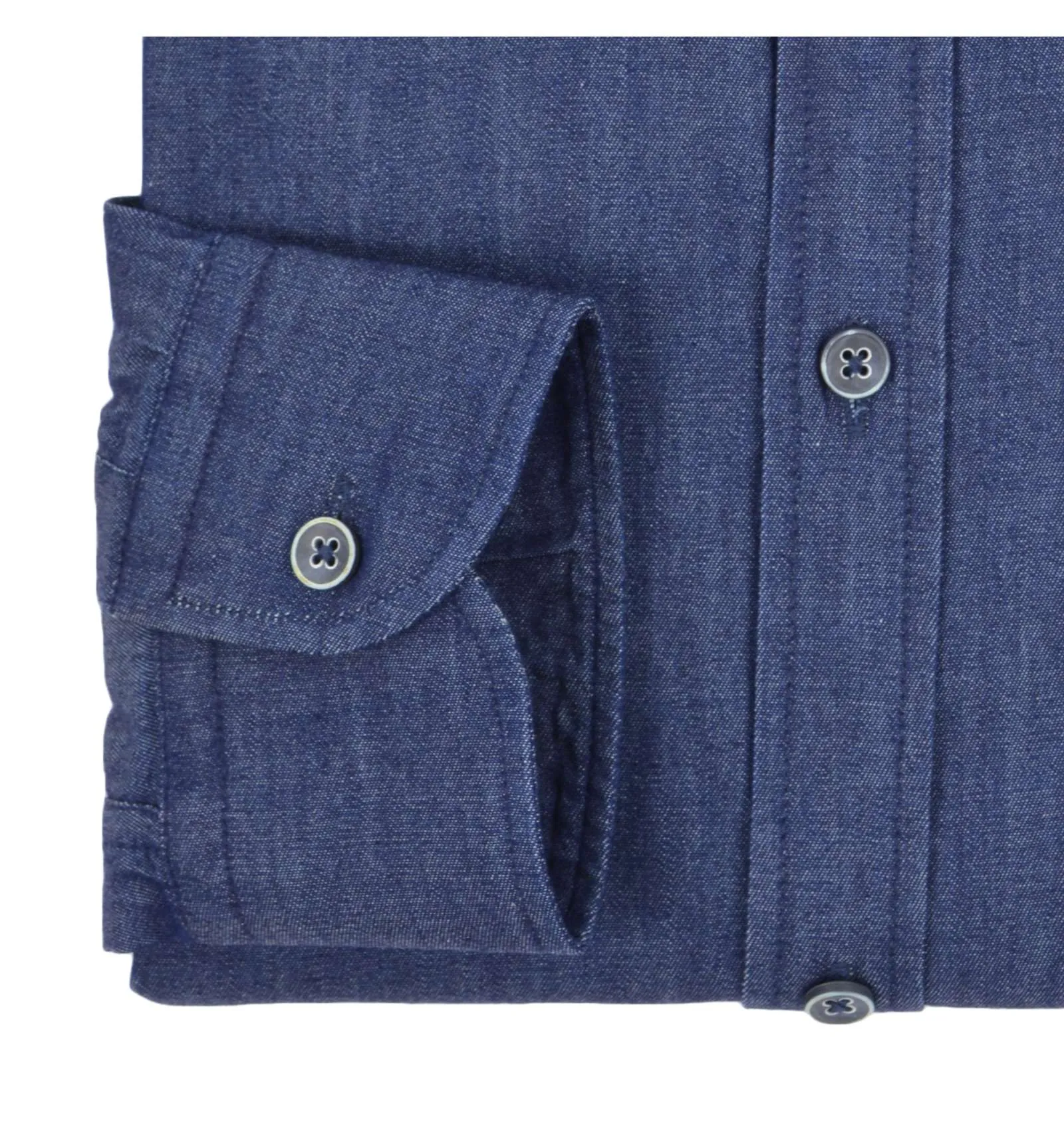AT.P.CO uomo camicia blu scuro chambray A186CARL CM27 770
