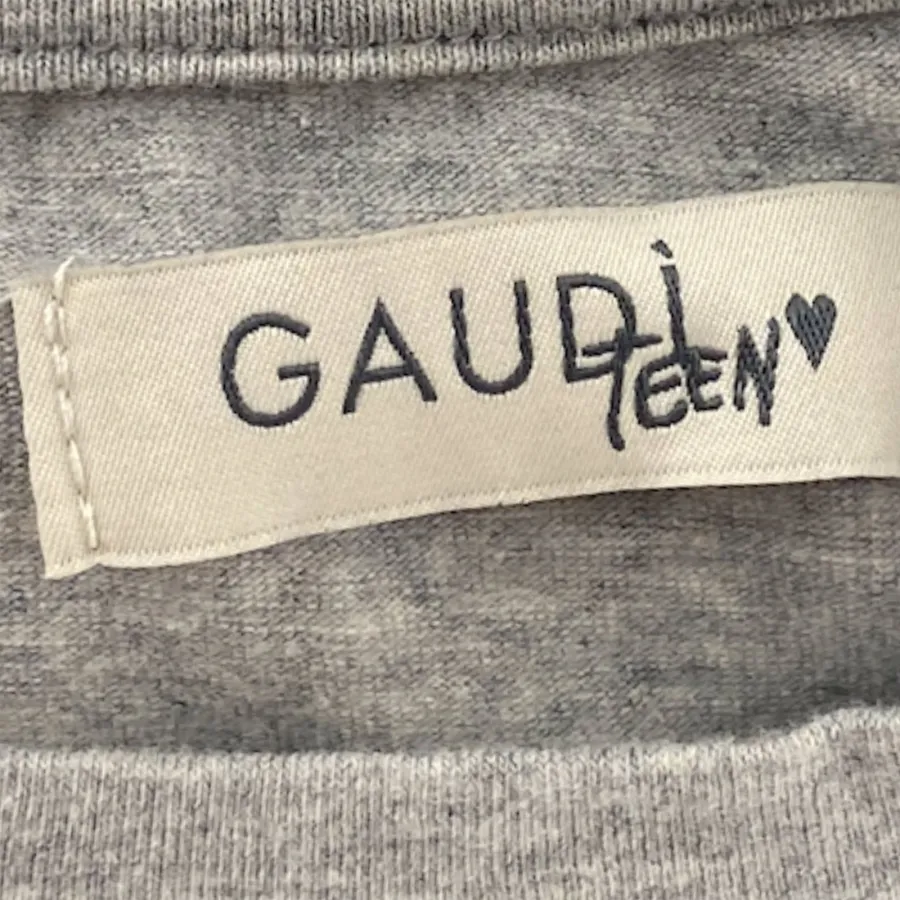 B47 maglia bimba girl GAUDI' grey/multicolor t-shirt