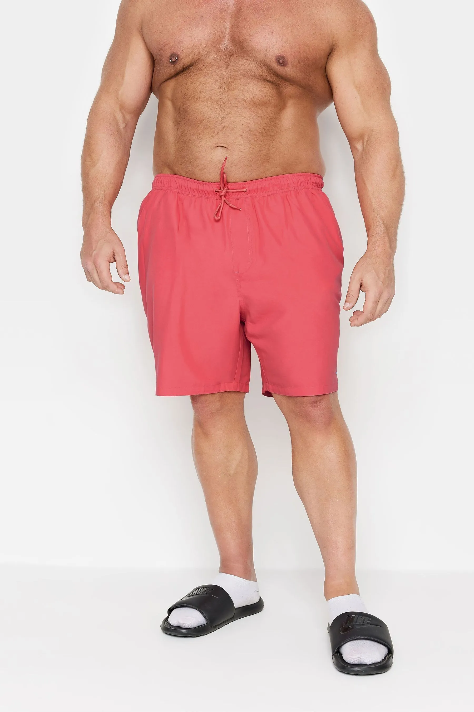 BadRhino Big & Tall - Shorts da bagno tinta unita