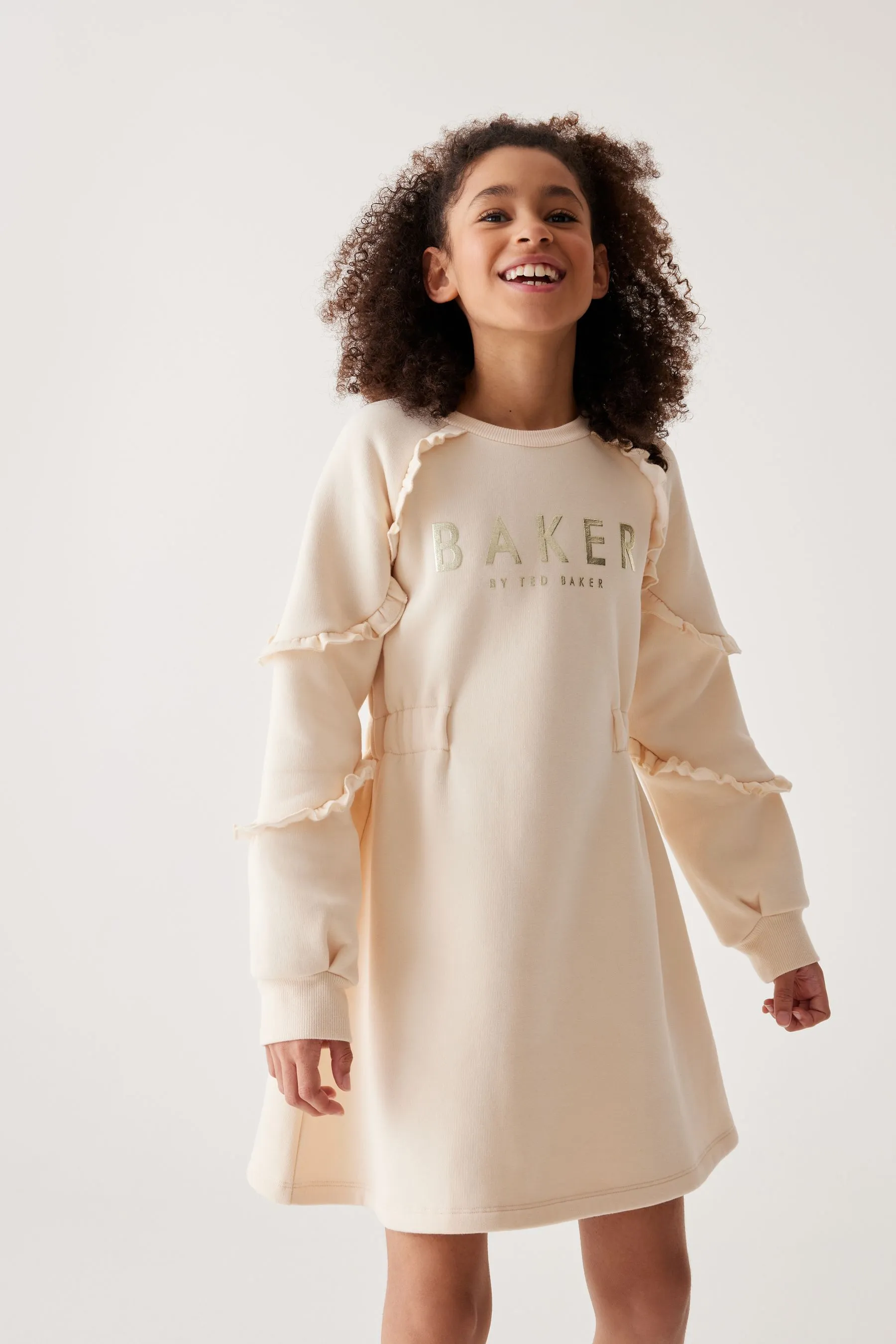 Baker by Ted Baker - Abito felpato con volant    