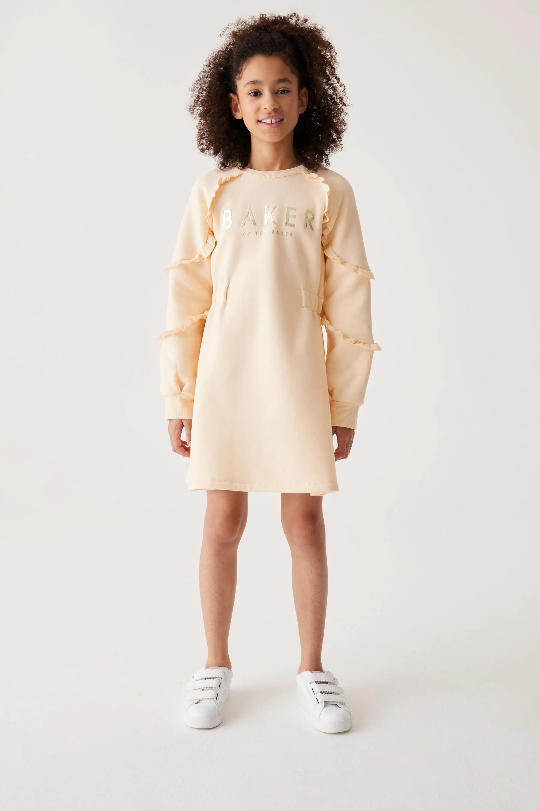 Baker by Ted Baker - Abito felpato con volant    