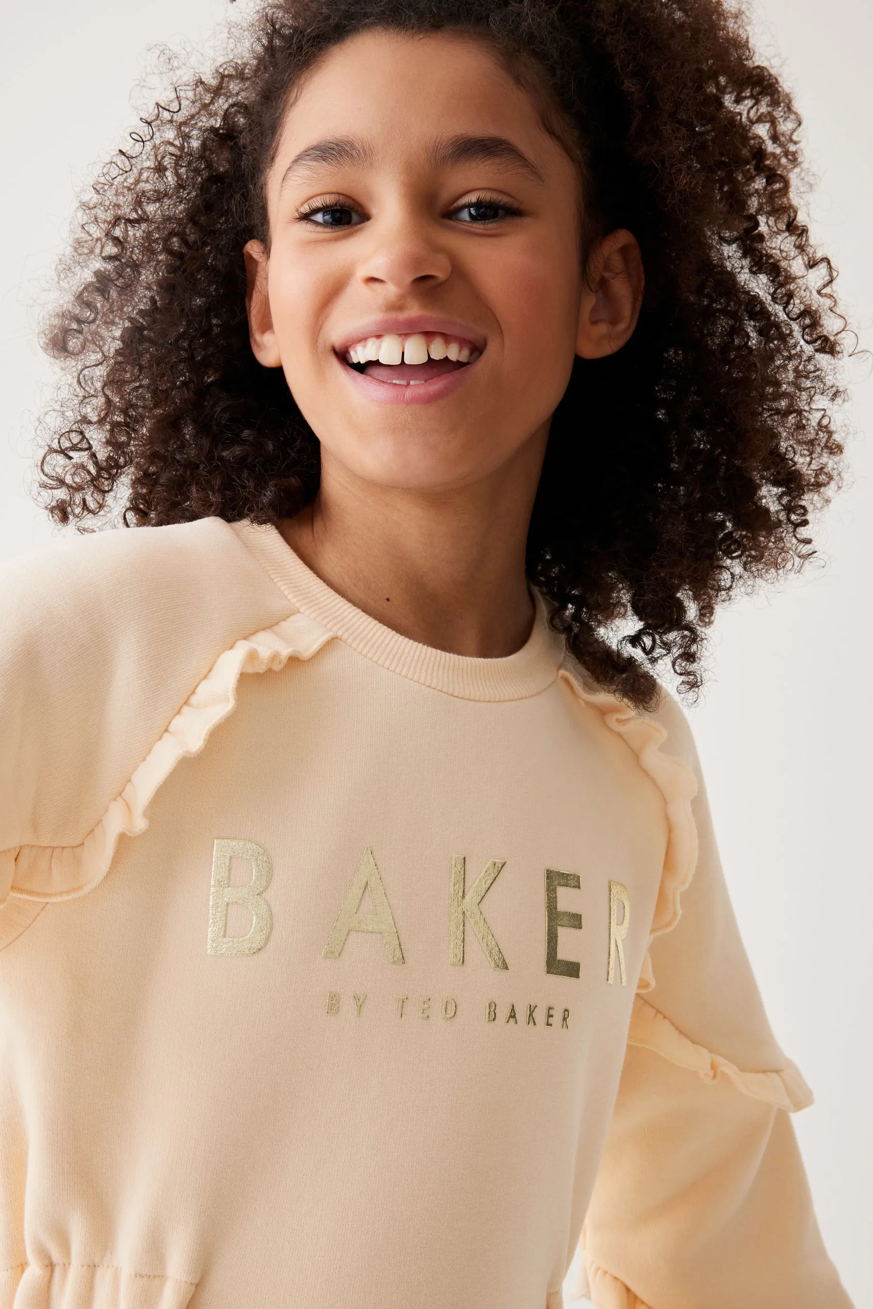 Baker by Ted Baker - Abito felpato con volant    