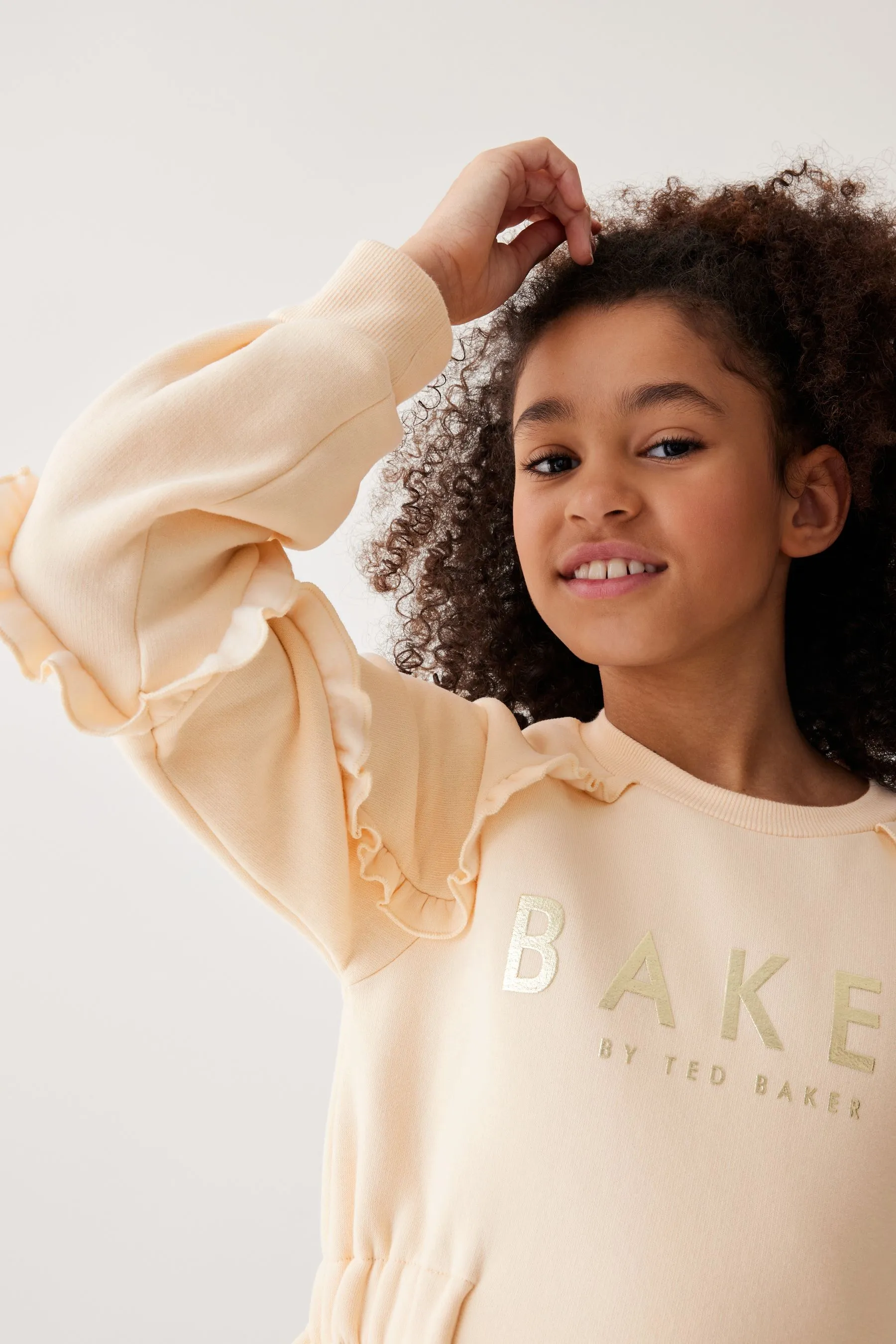 Baker by Ted Baker - Abito felpato con volant    