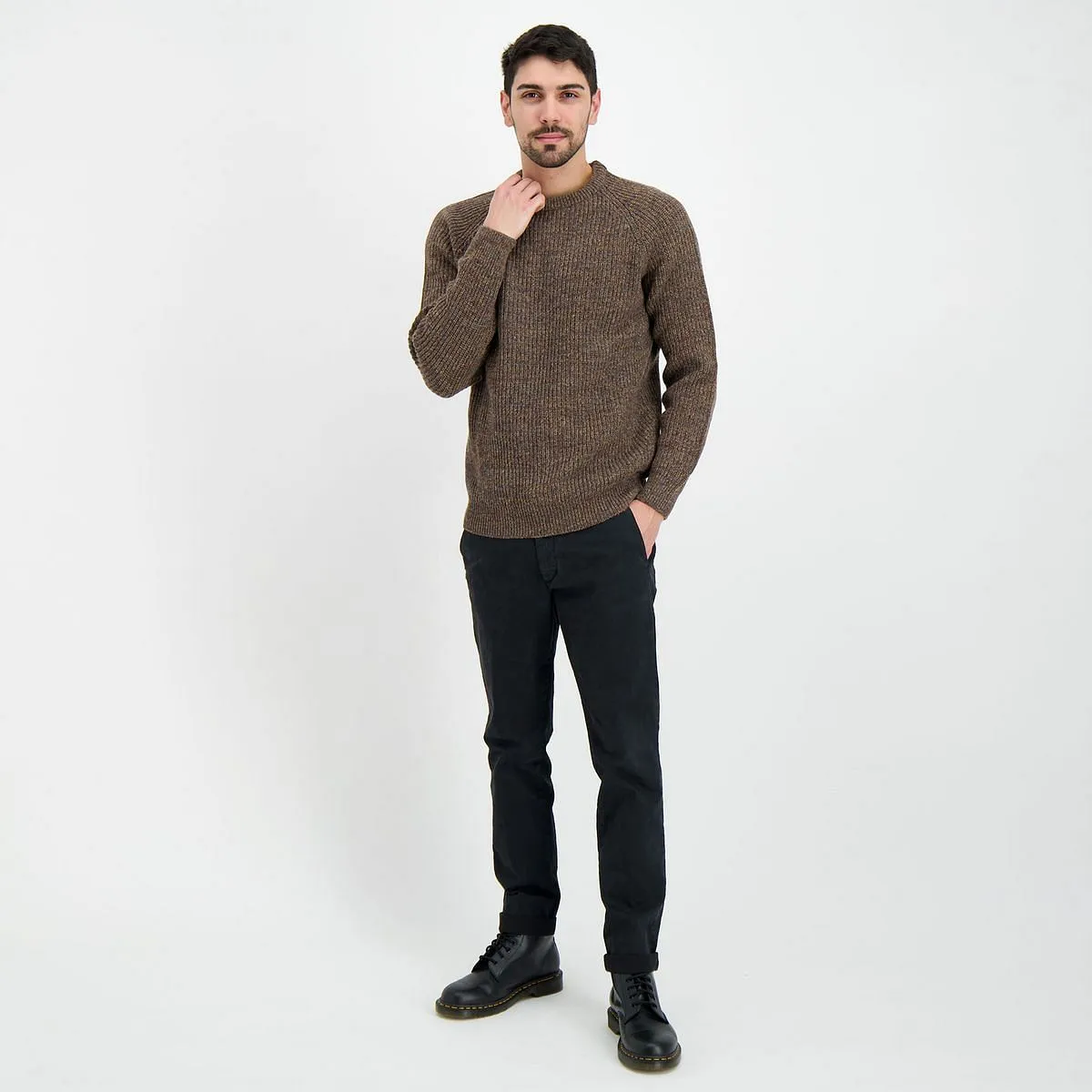      BARBOUR MAGLIONE GIROCOLLO COSTA INGLESE HORSEFORD  