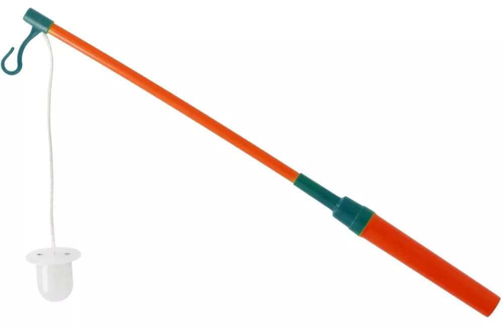 Bastone per lanterne a LED arancione-verde