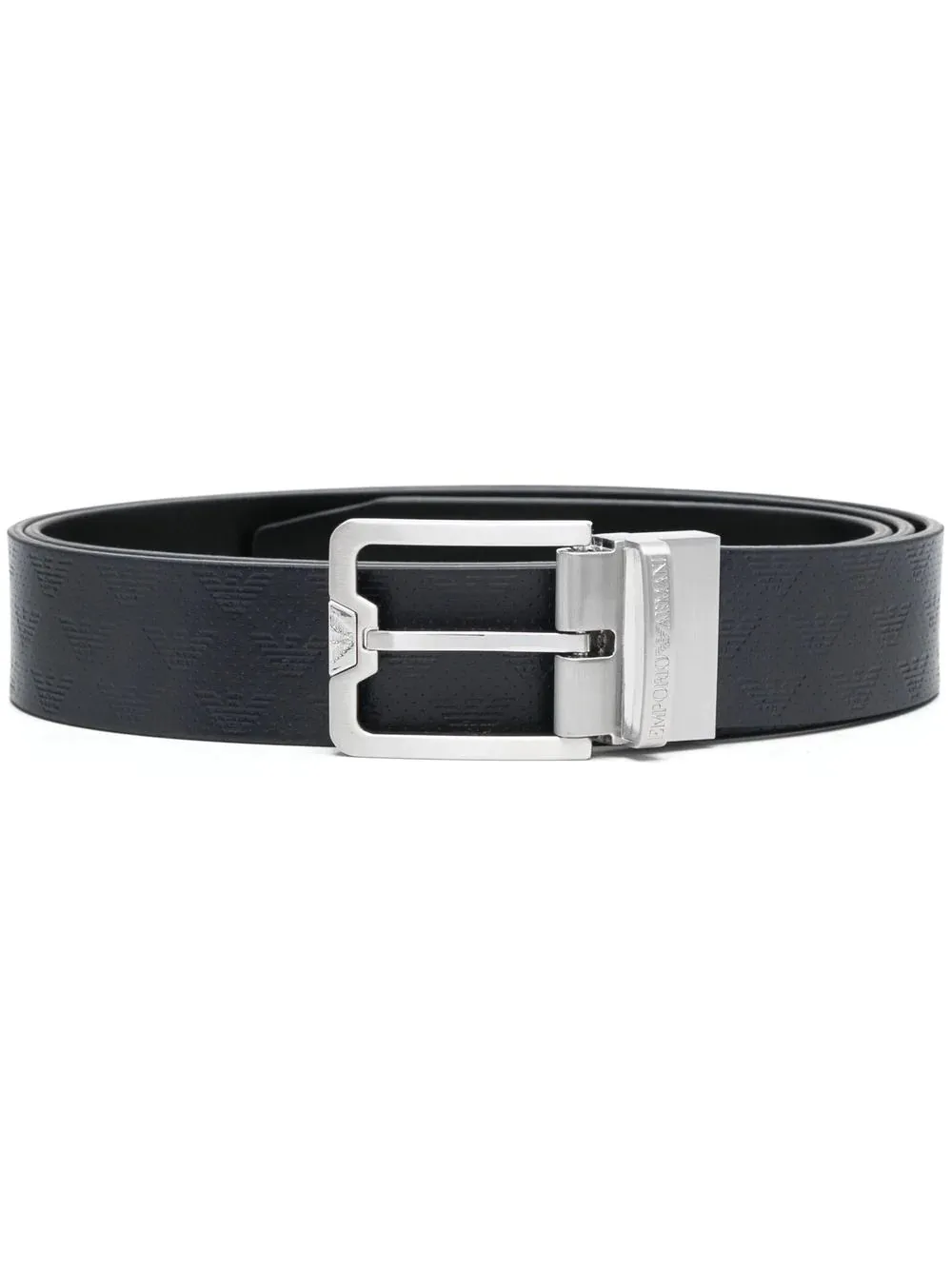 Belt with Emporio Armani Logo / Blue