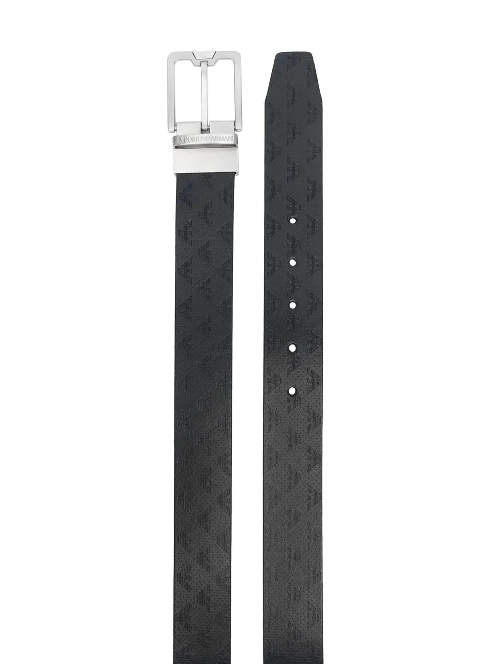 Belt with Emporio Armani Logo / Blue
