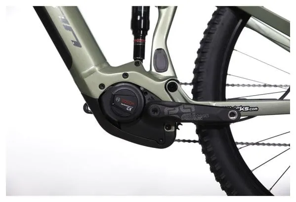 Bicicletta da esposizione - Caricabatterie Sunn 630 Shimano Deore 12V 625Wh verde 2023 MTB a sospensione integrale