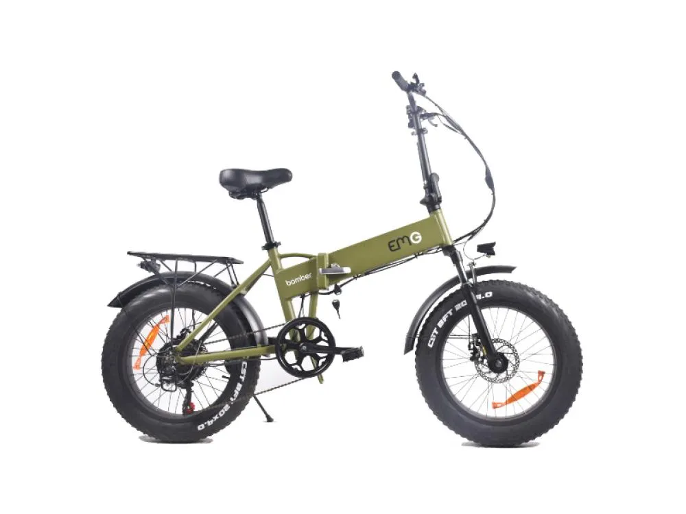 Bicicletta elettrica 36v 10ah bomber f20 f emg pedalata assistita con ruote grandi Emg mobility