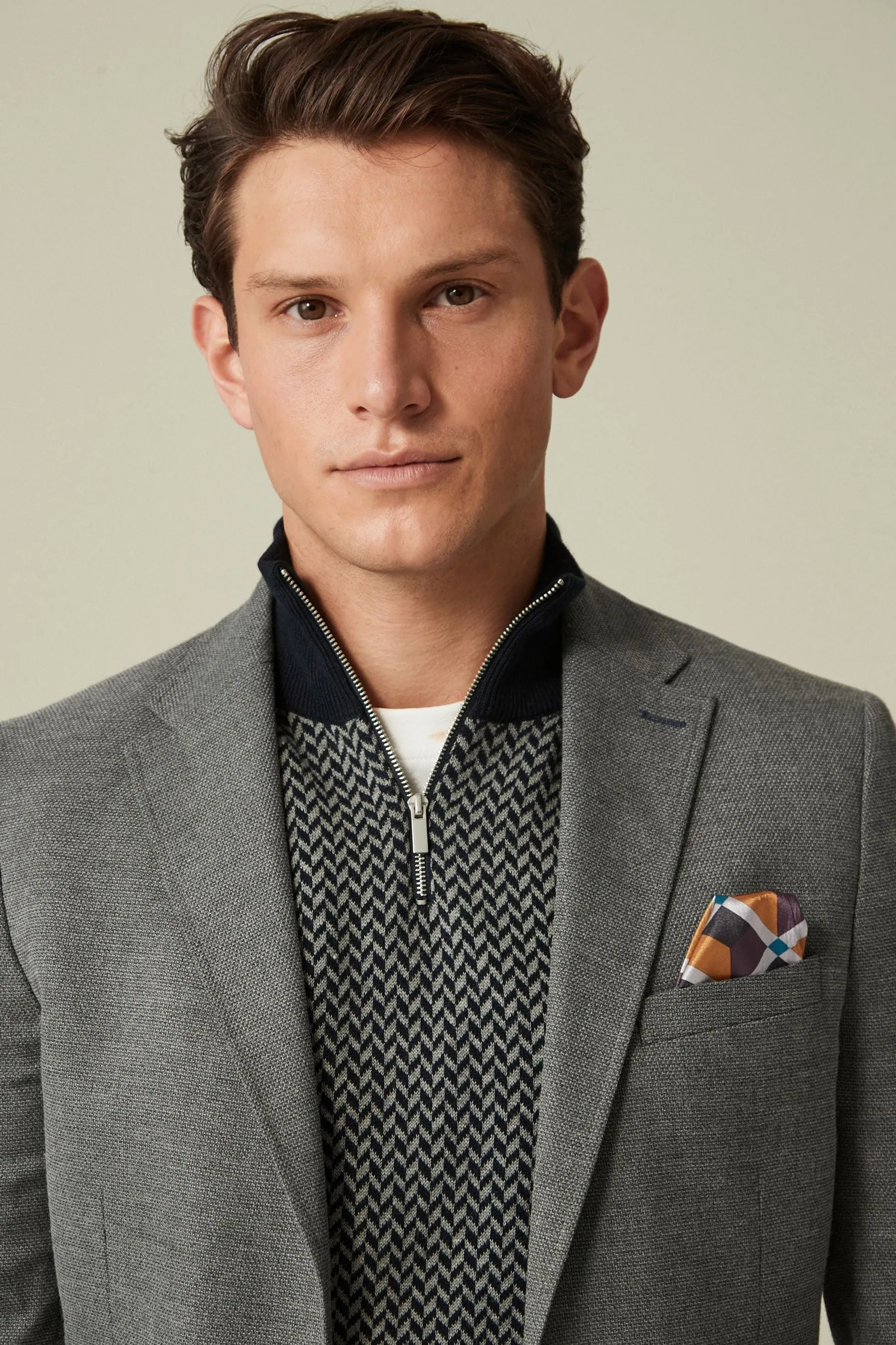 Blazer elegante testurizzato