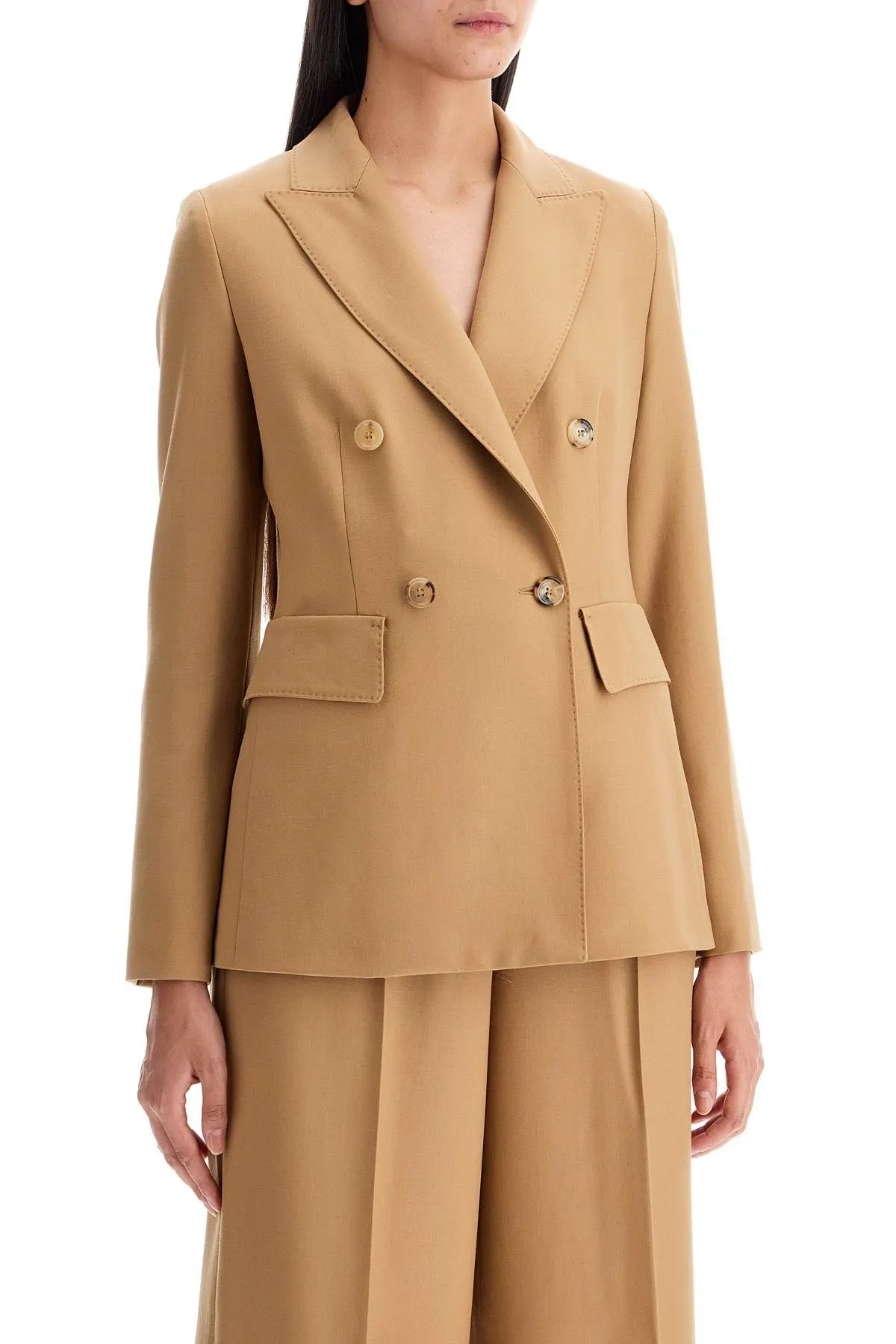 Blazer 'Osanna' in gabardina di lana