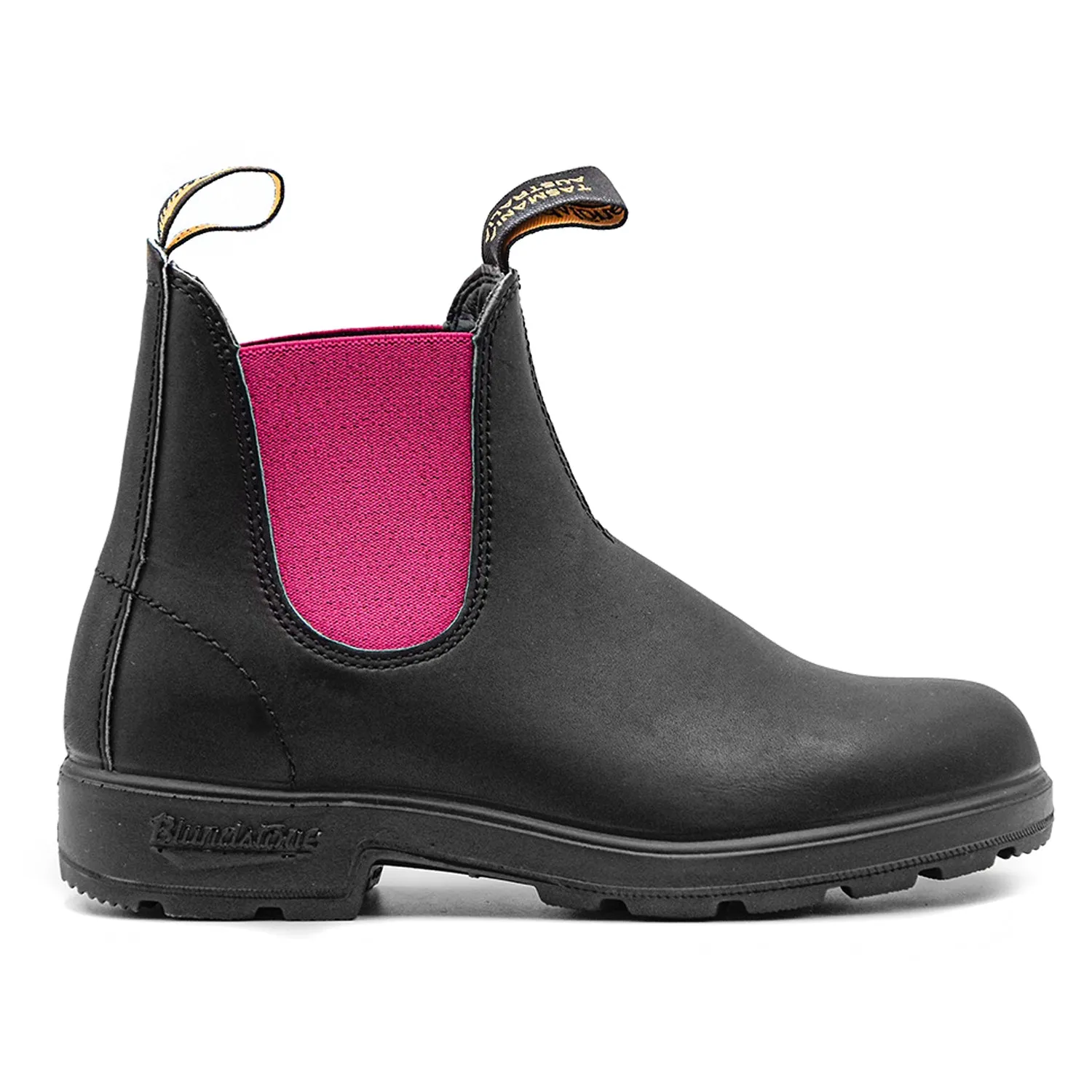 Blundstone Beatles Nero Donna Elastici Rosa Dalla Suola PORON