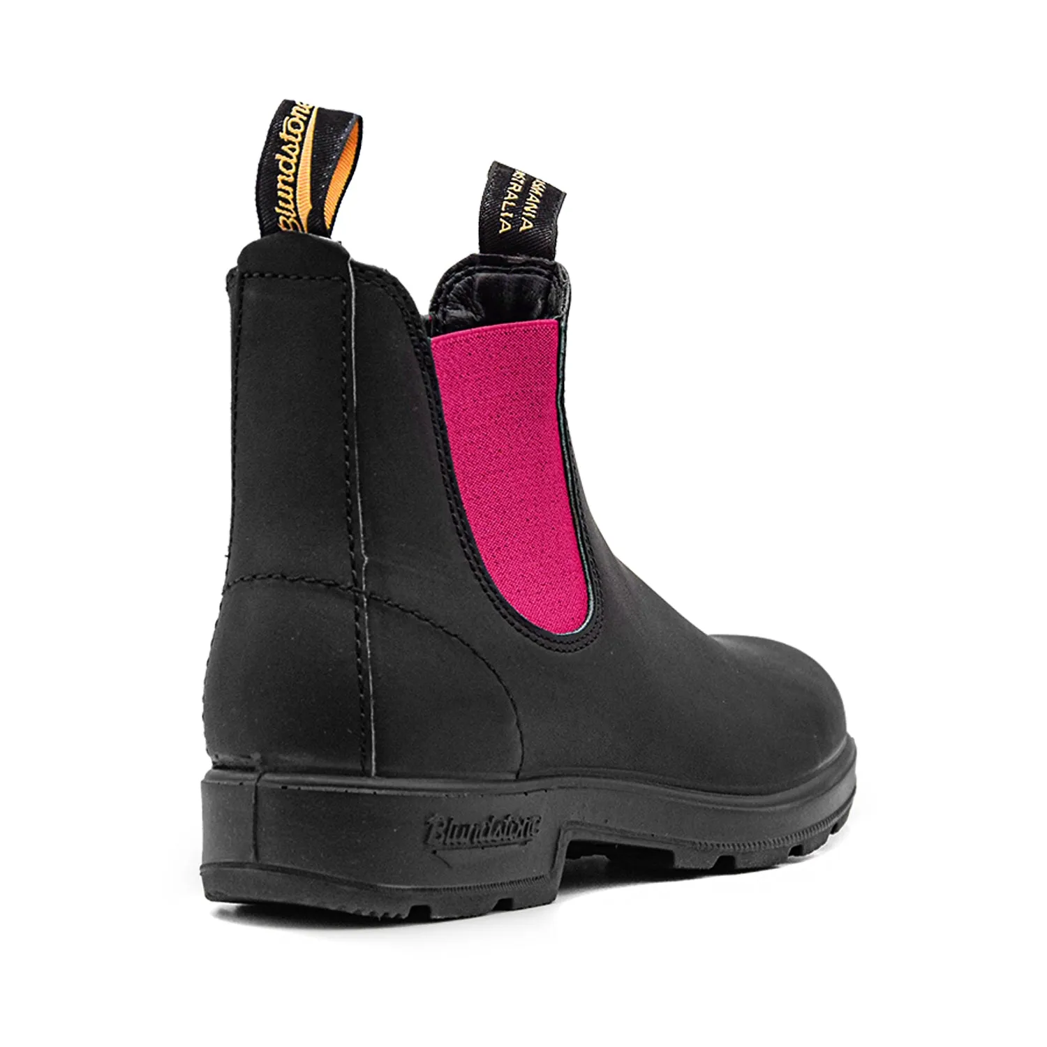 Blundstone Beatles Nero Donna Elastici Rosa Dalla Suola PORON