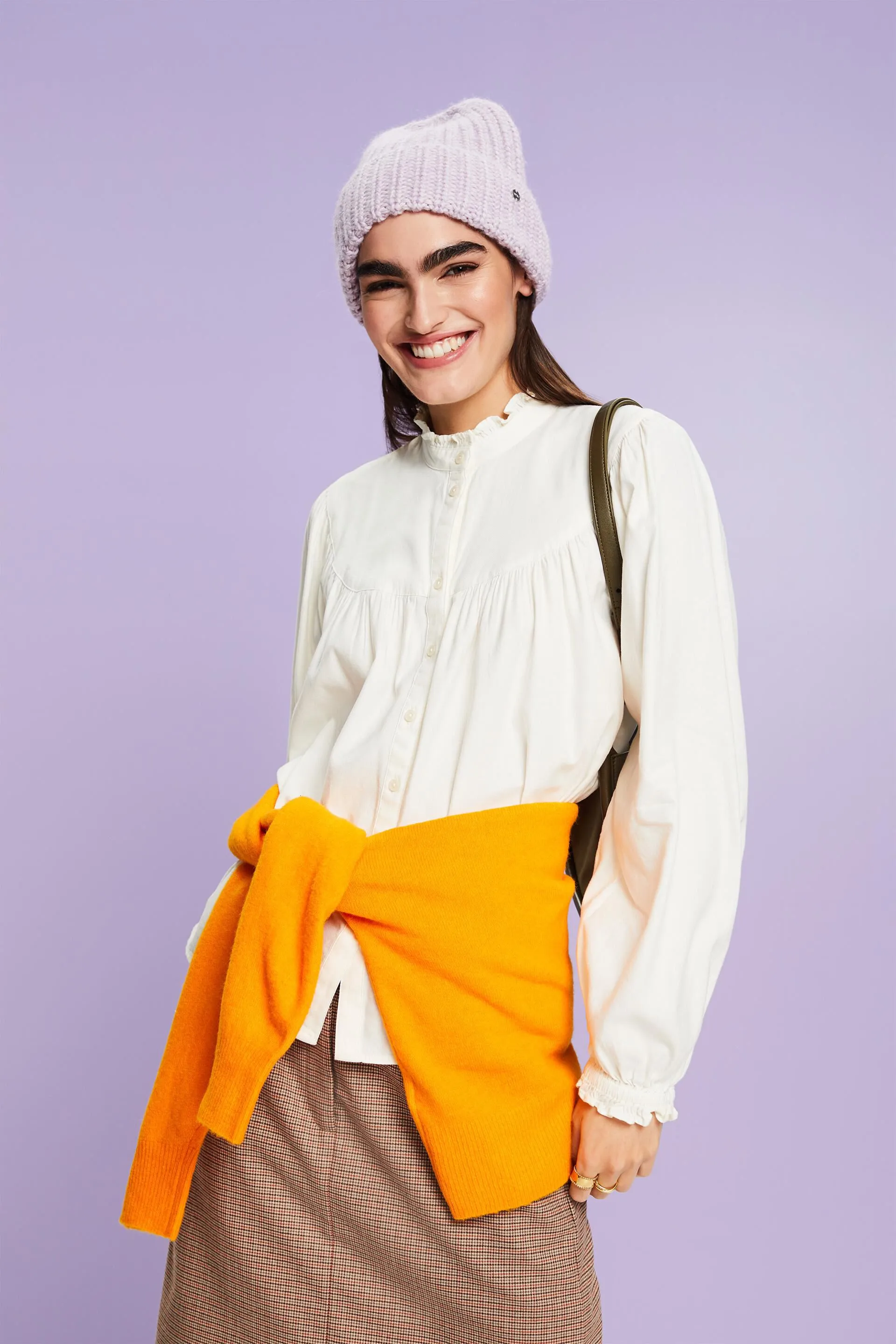 Blusa con rouches