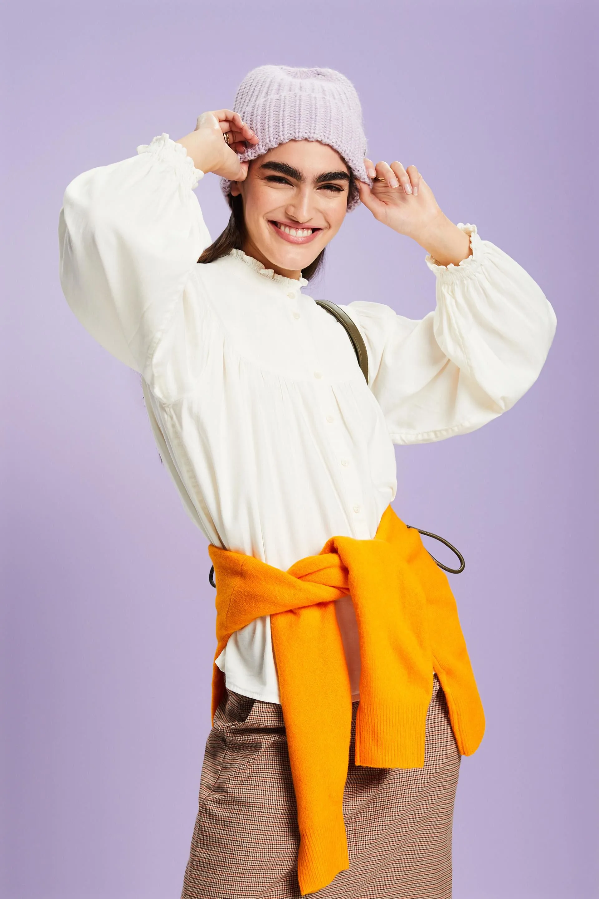 Blusa con rouches