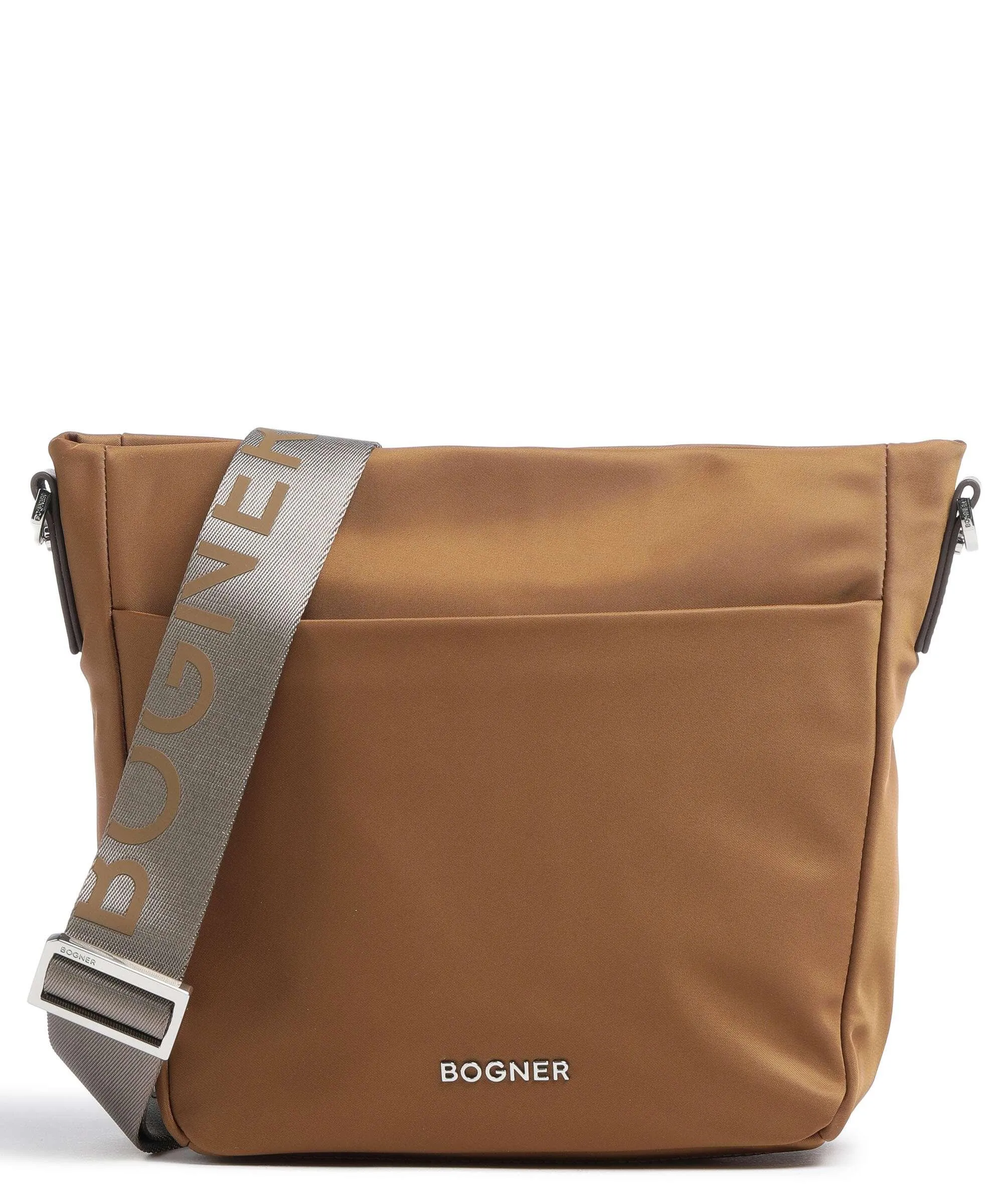 Bogner Klosters Juna Borsa a tracolla nylon marrone  
