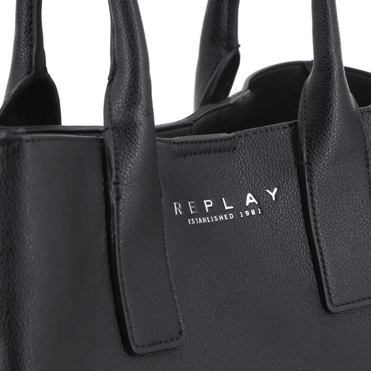 Borsa A Mano Con Tracolla, Nero