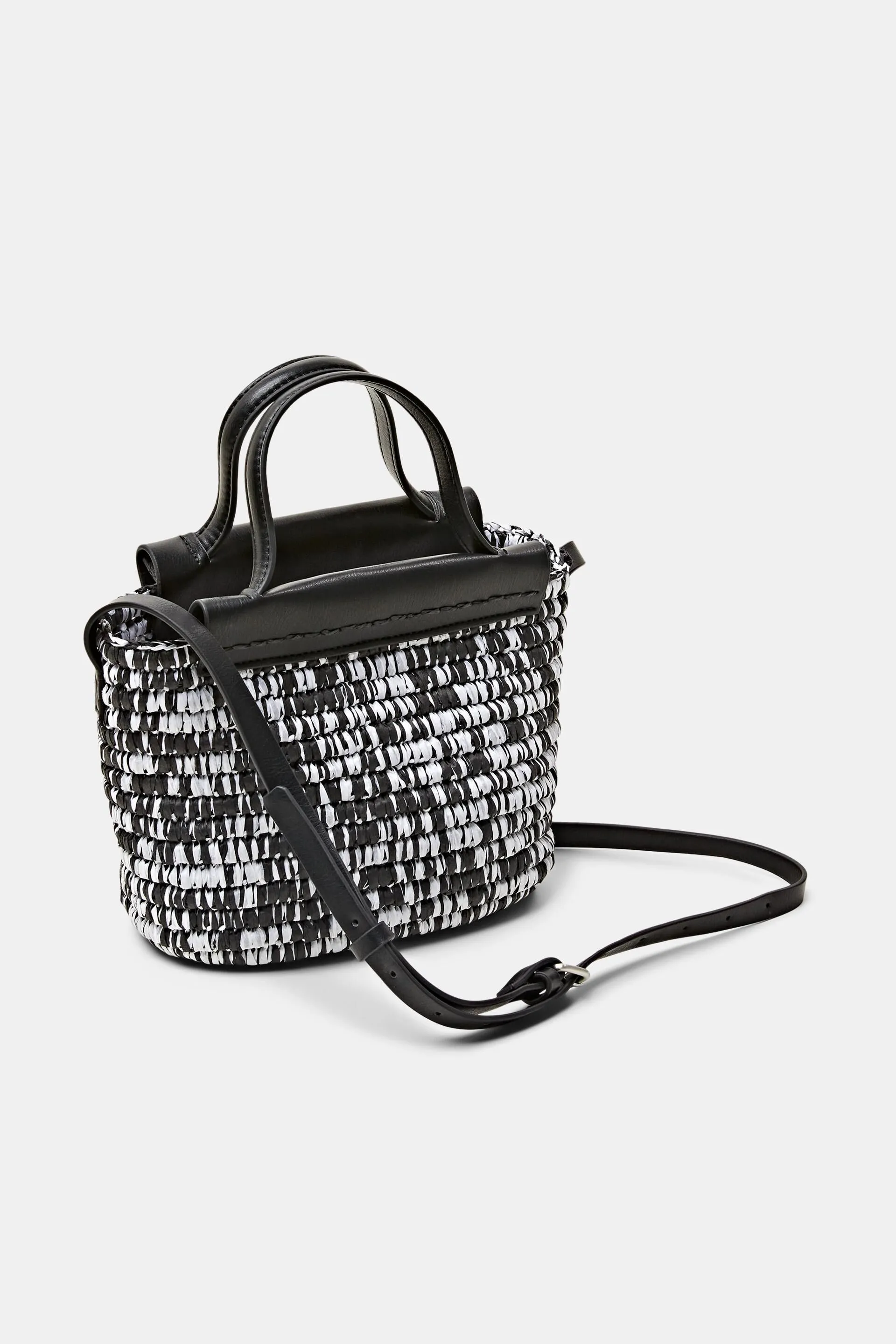 Borsa a tracolla in carta intrecciata