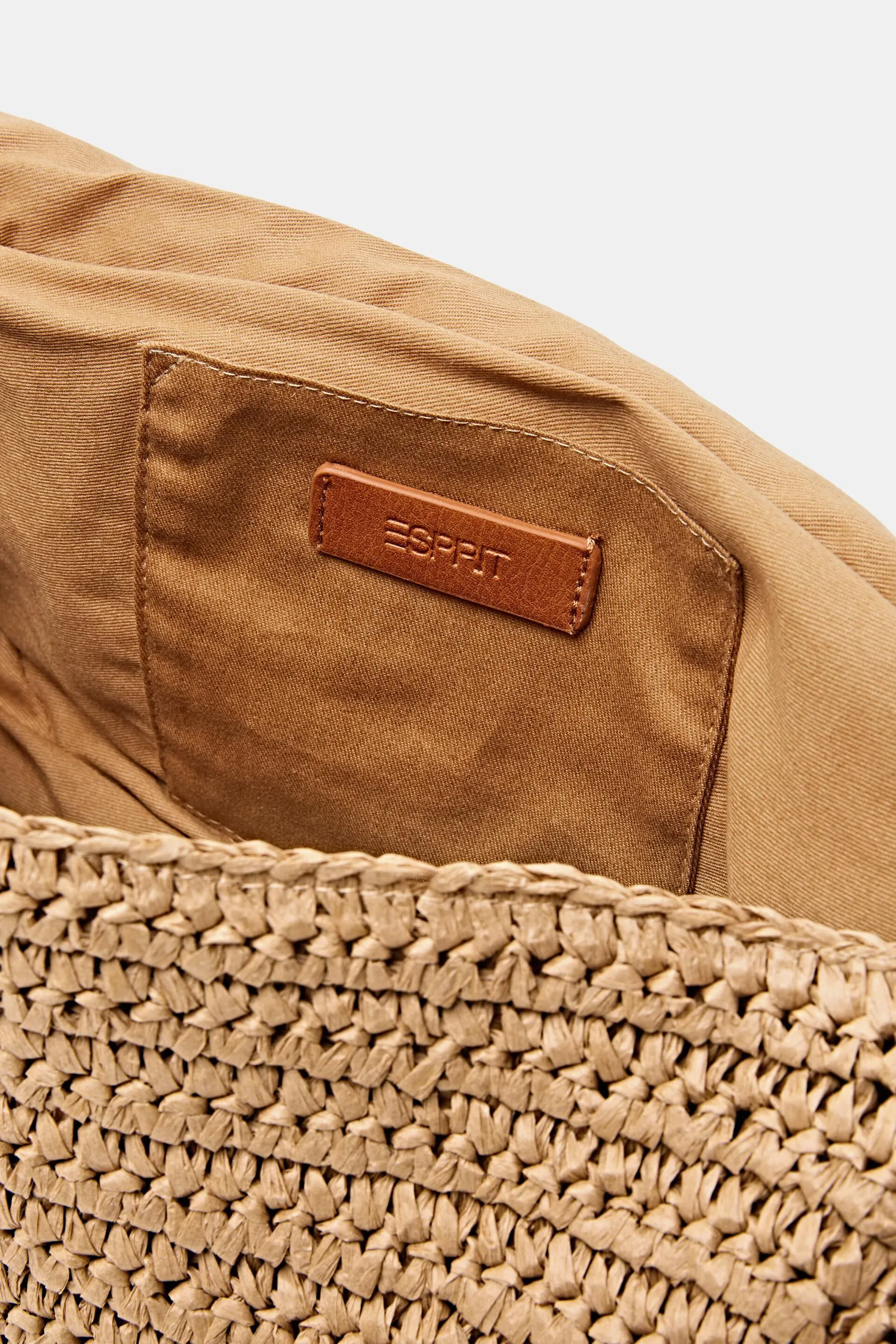 Borsa a tracolla in paglia intrecciata