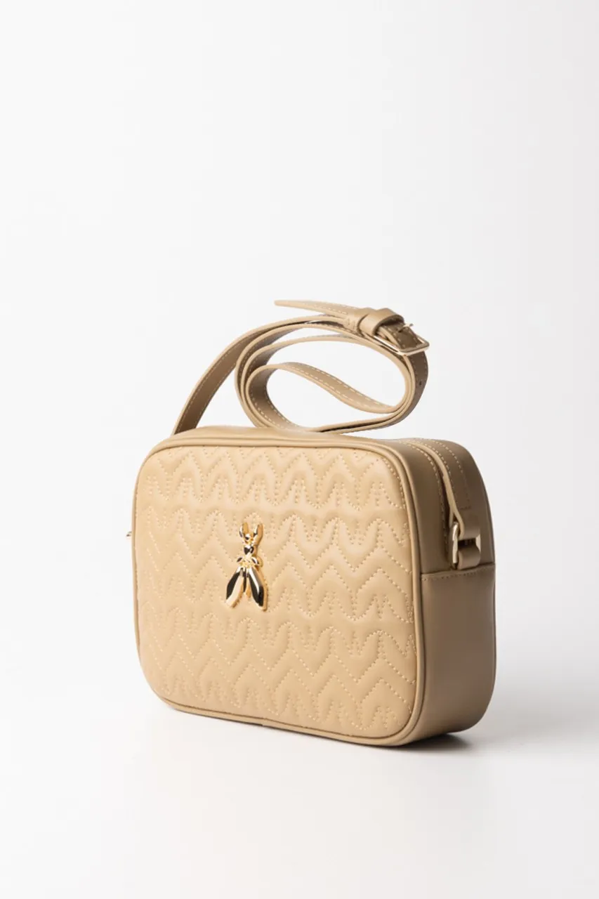 Borsa a tracolla trapuntata Winter Sand