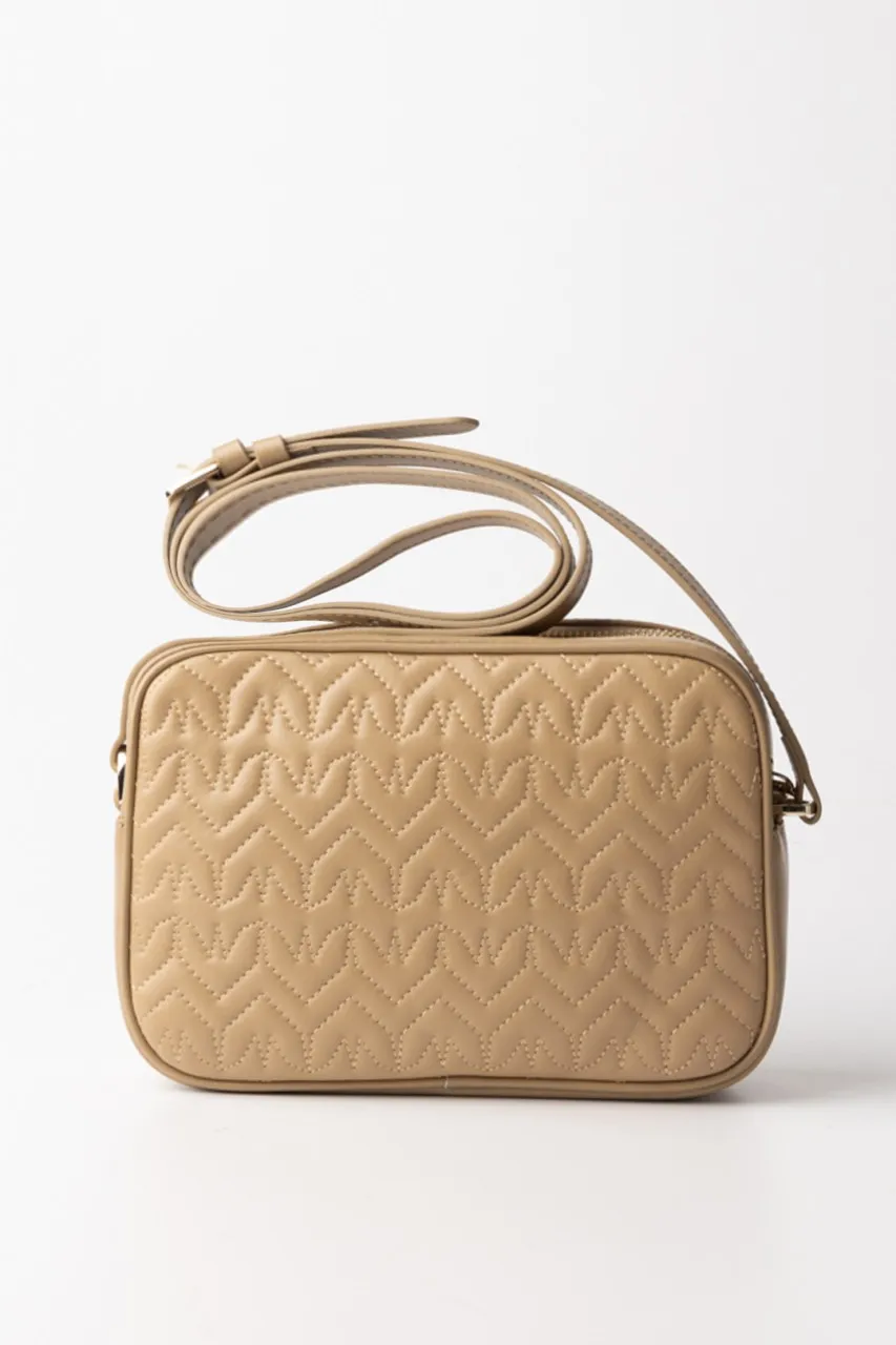 Borsa a tracolla trapuntata Winter Sand