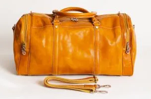 Borsa in pelle naturale Ava , marrone chiaro