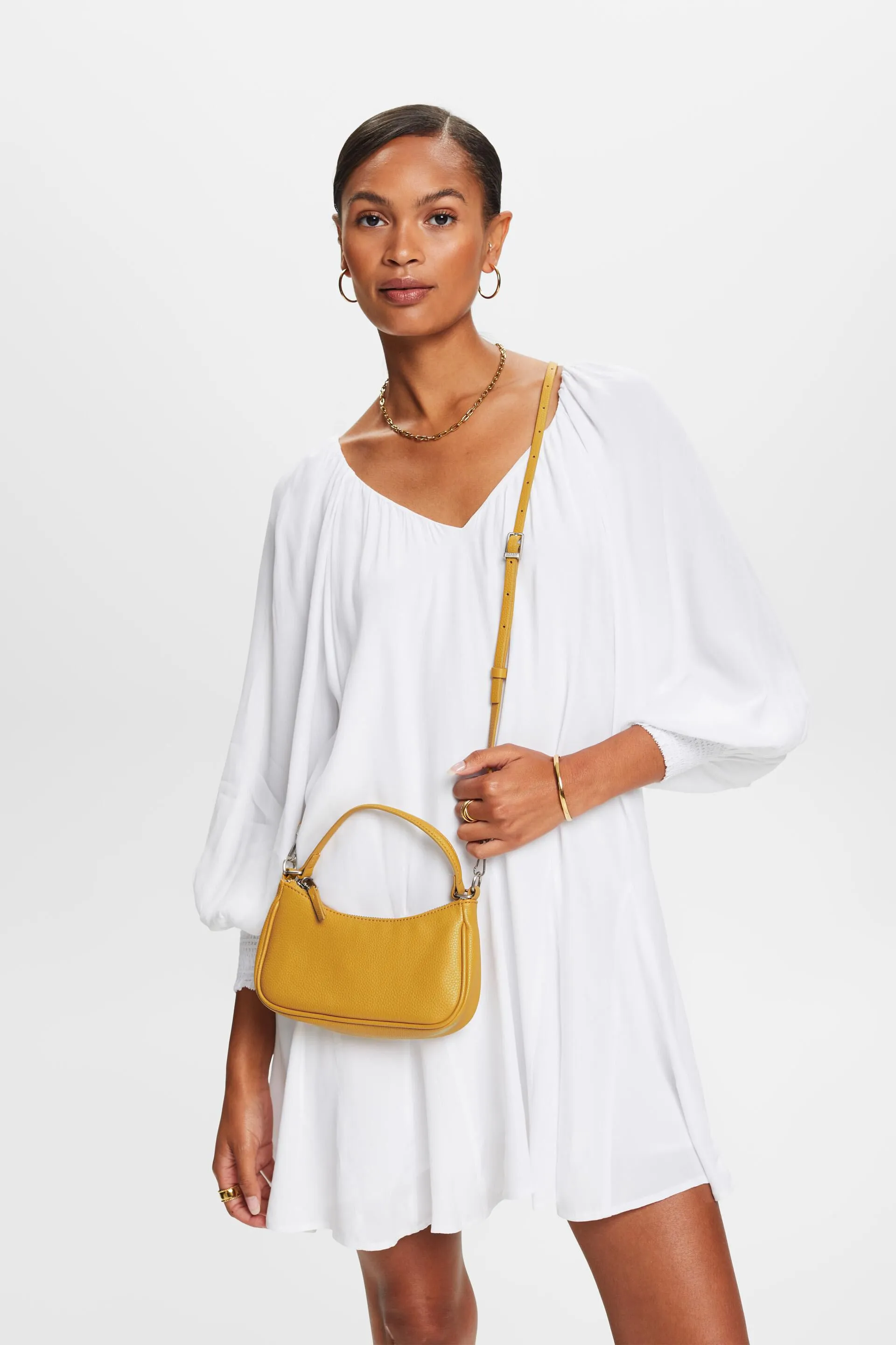 Borsa mini a tracolla in similpelle